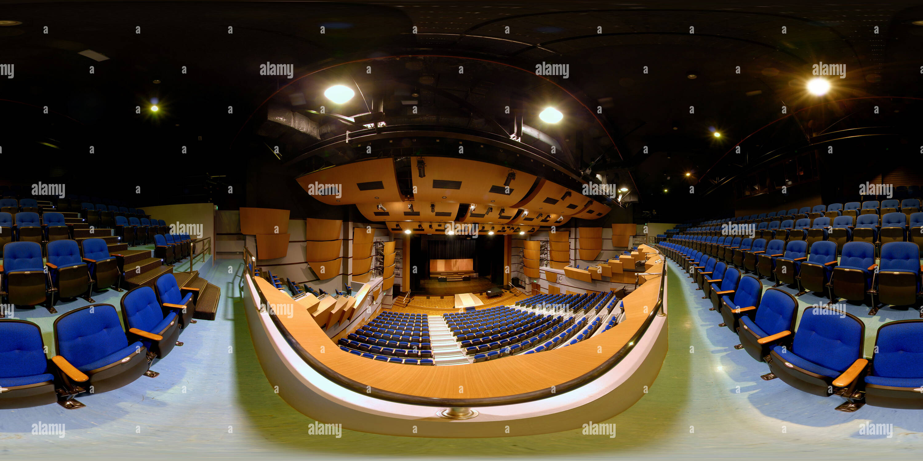 360° view of Theatre at the British International School, Jakarta Alamy