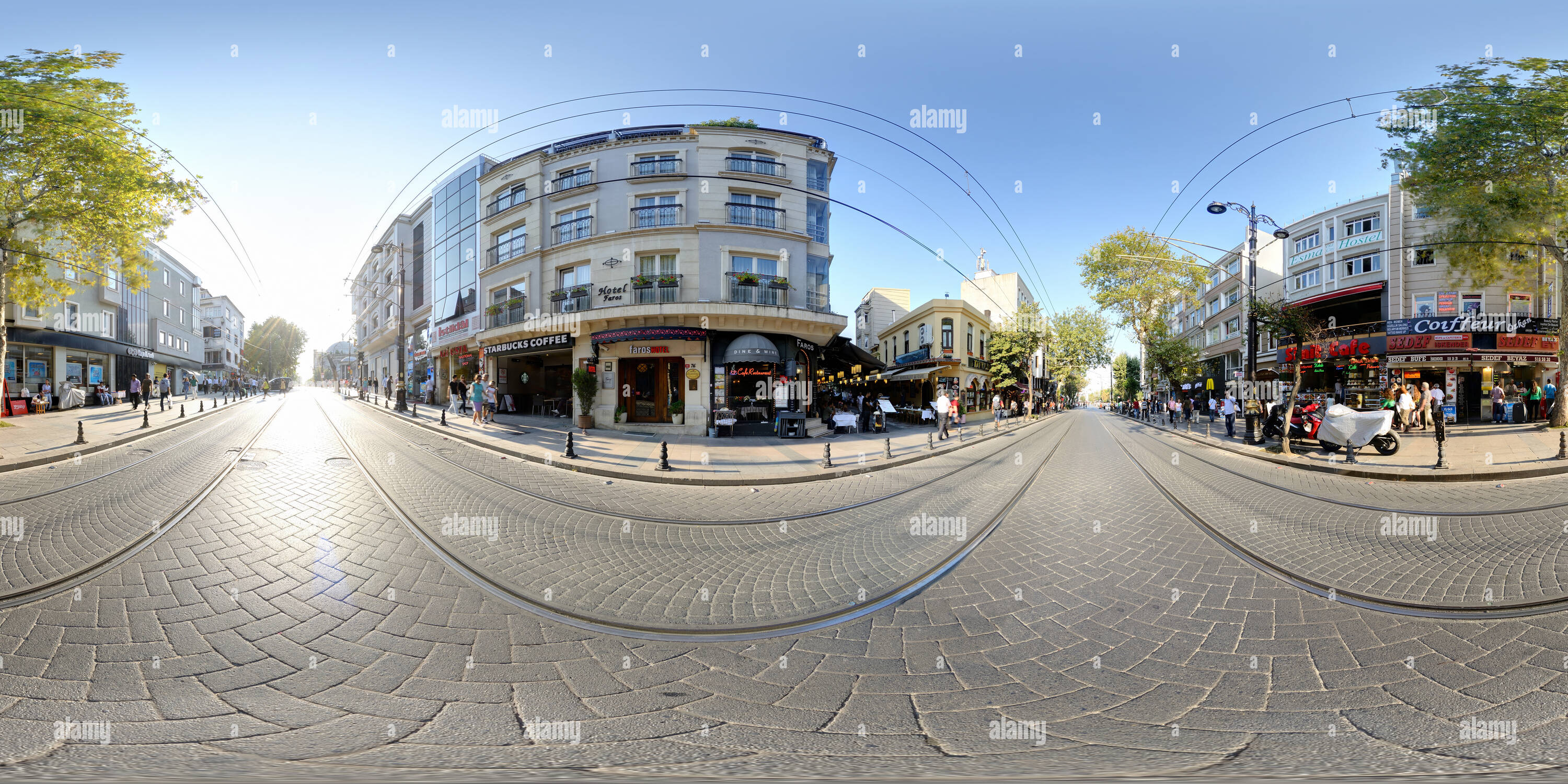 360° view of Sultanahmet Terrace Apartments Alamy