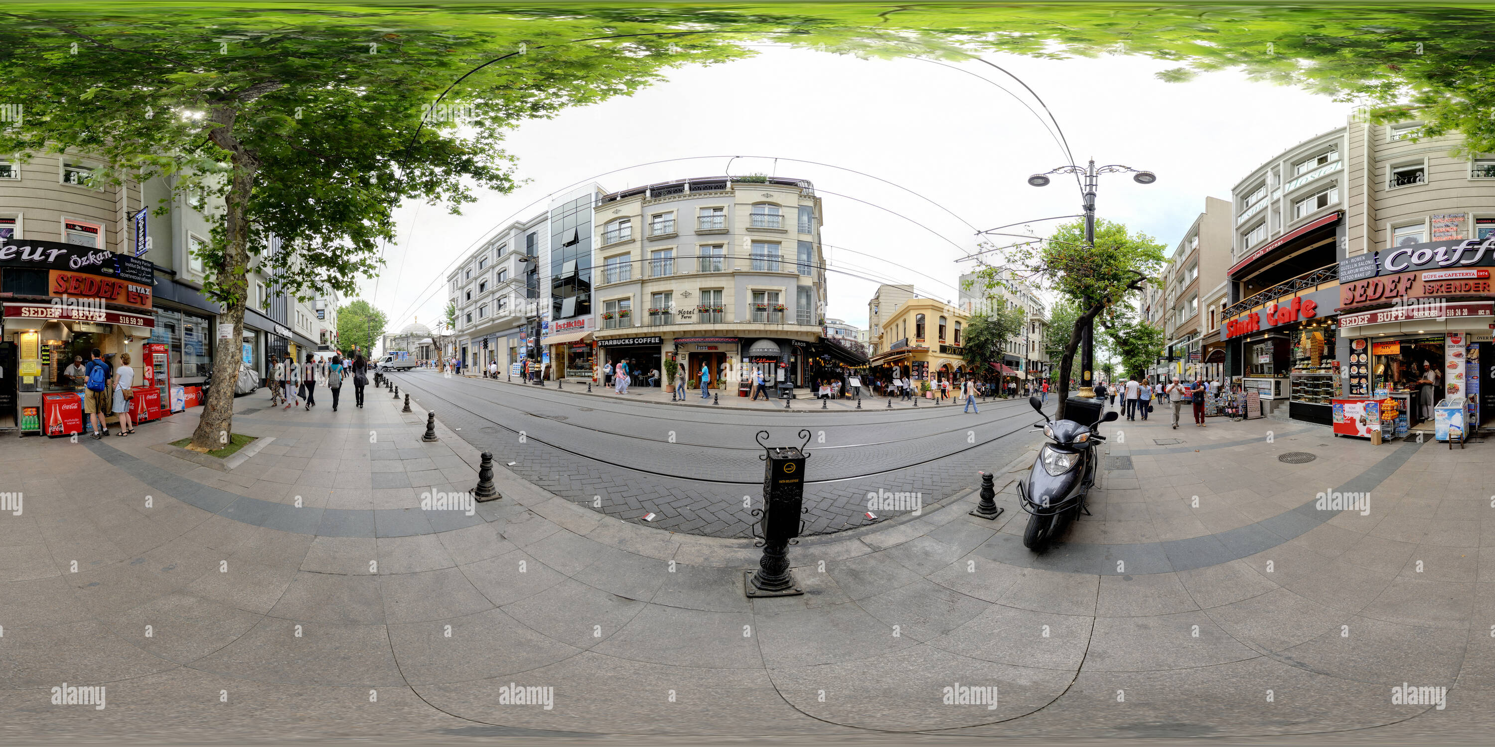 360° view of Sultanahmet Terrace Apartments Alamy