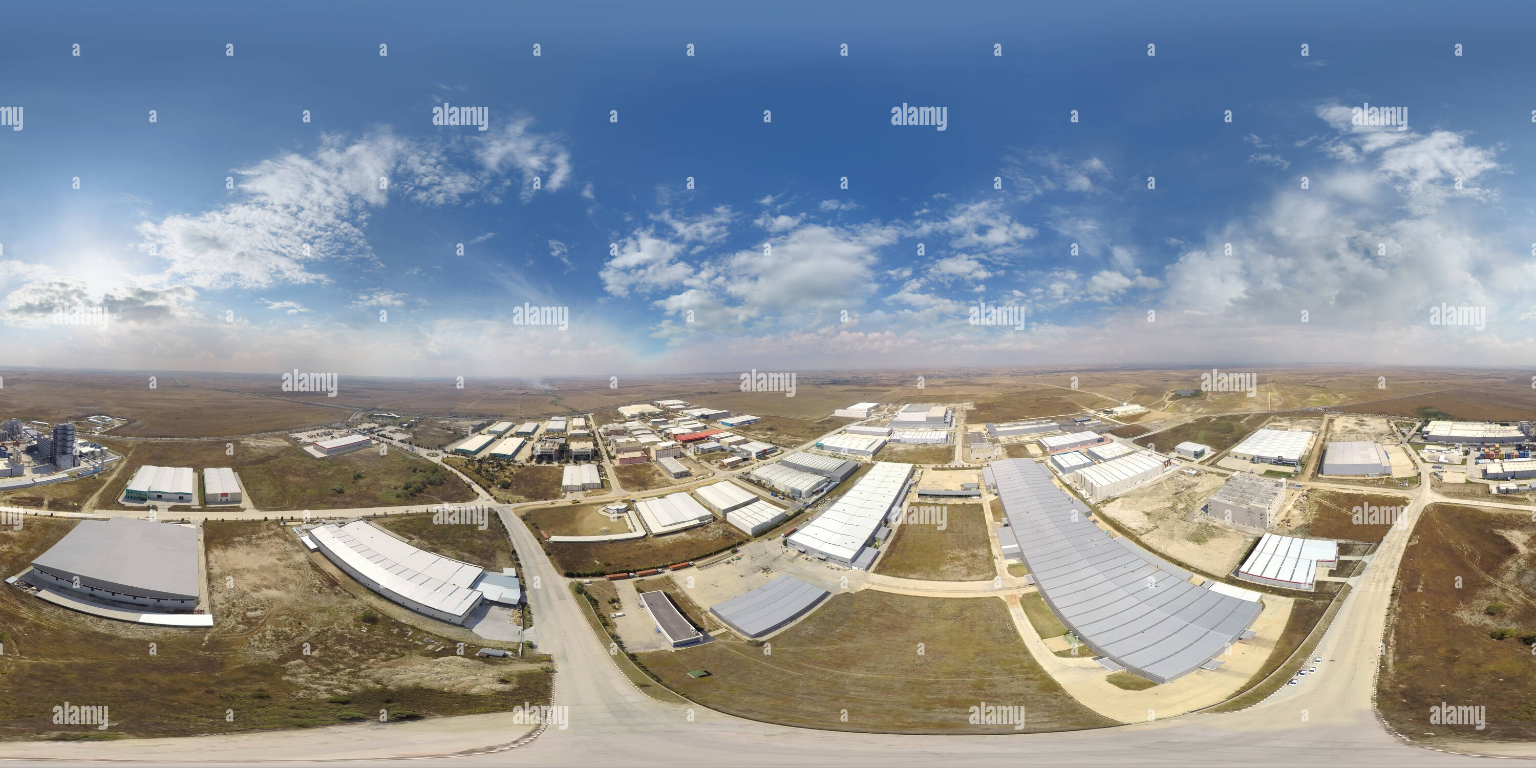 360 degree panoramic view of Avrupa Serbest Bölgesi