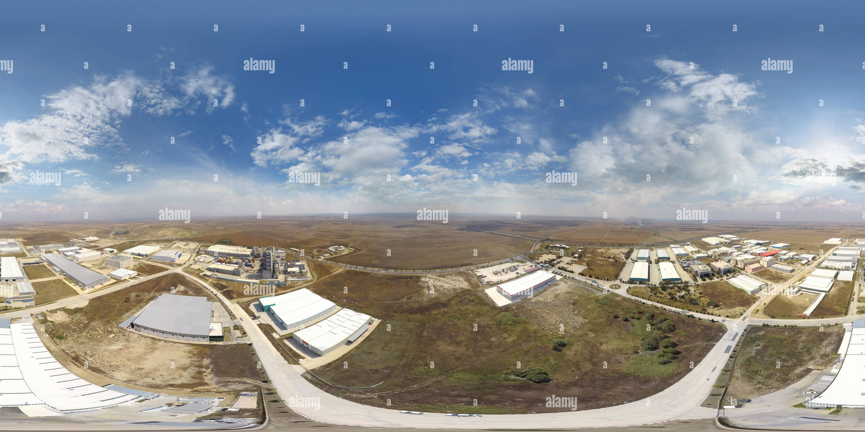 360 degree panoramic view of Avrupa Serbest Bölgesi