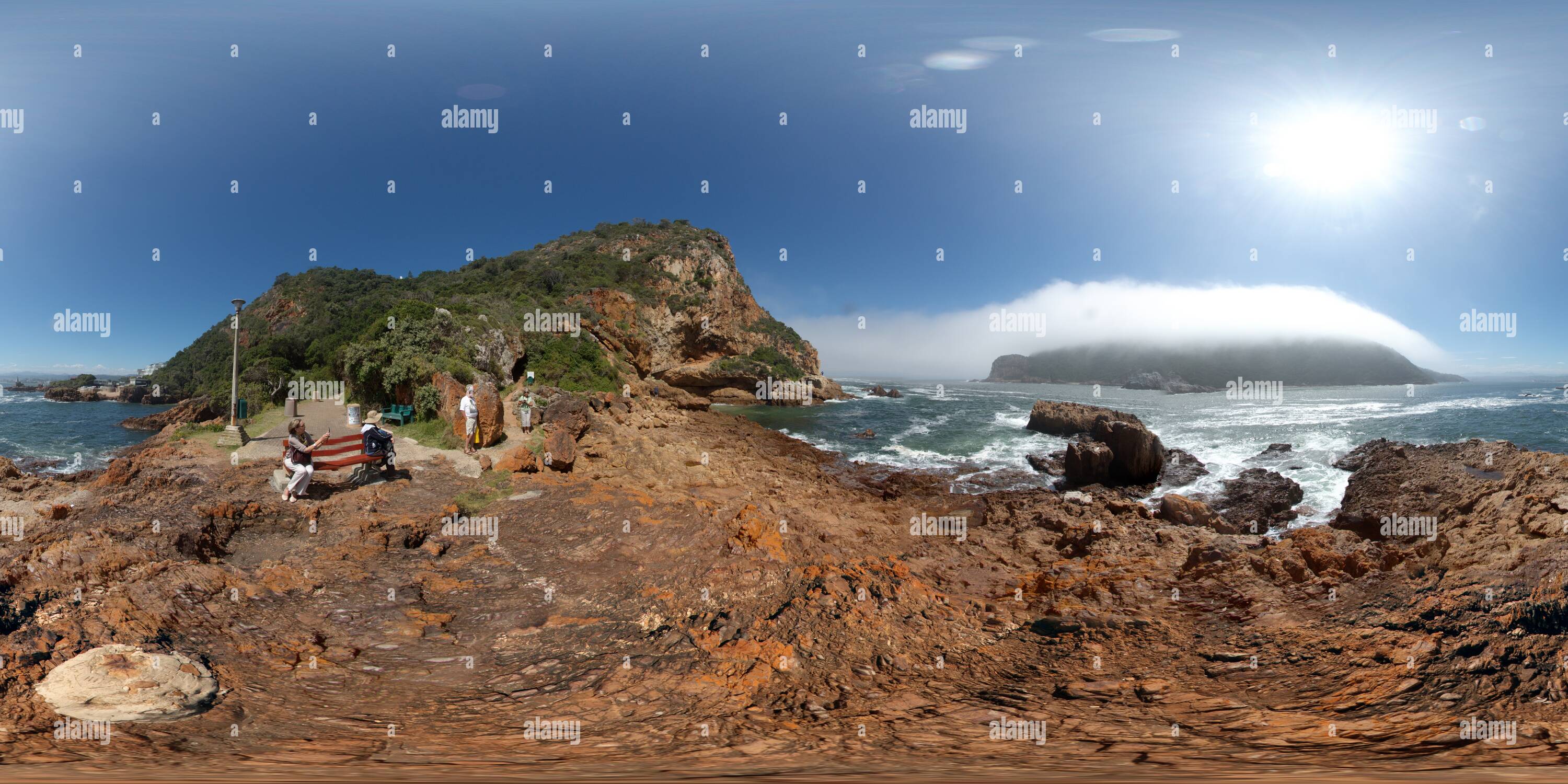 360° view of The Heads at Knysna Alamy