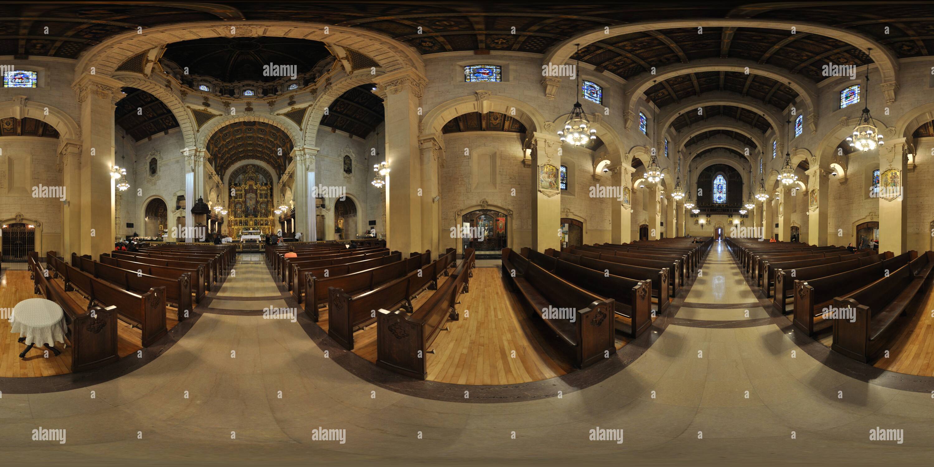 360° View Of St. Vincent De Paul Church 6, Los Angeles, California - Alamy