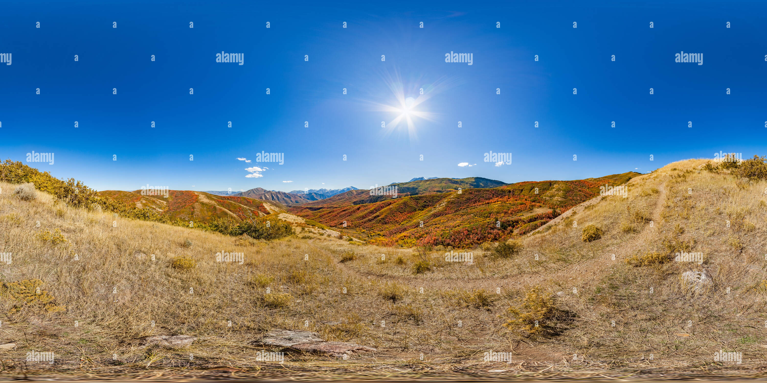360° view of Cascade Springs/Deer Creek Viewpoint, Utah Alamy