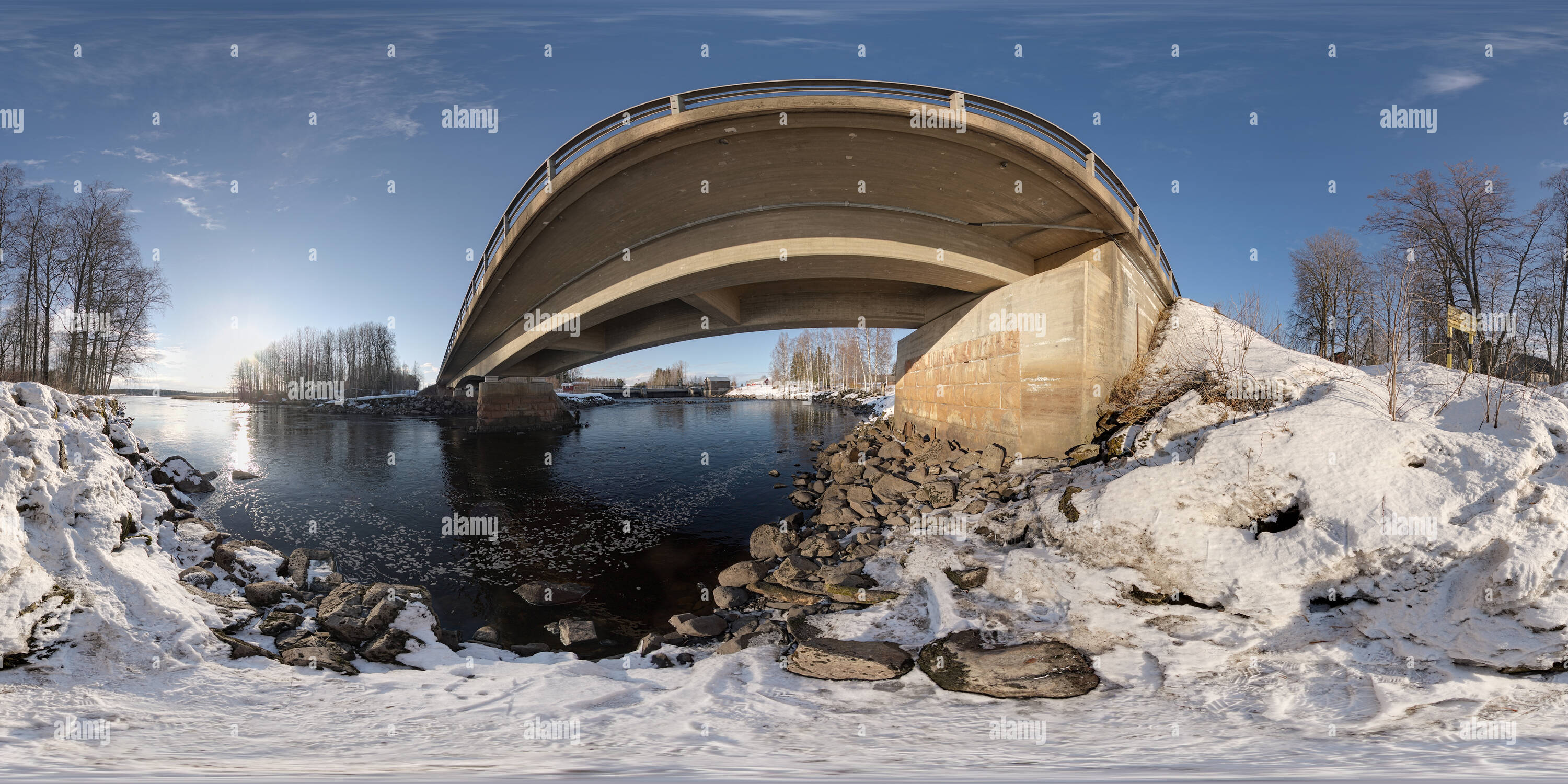360° view of Downstream of Viannankoski, Maaninka - Alamy