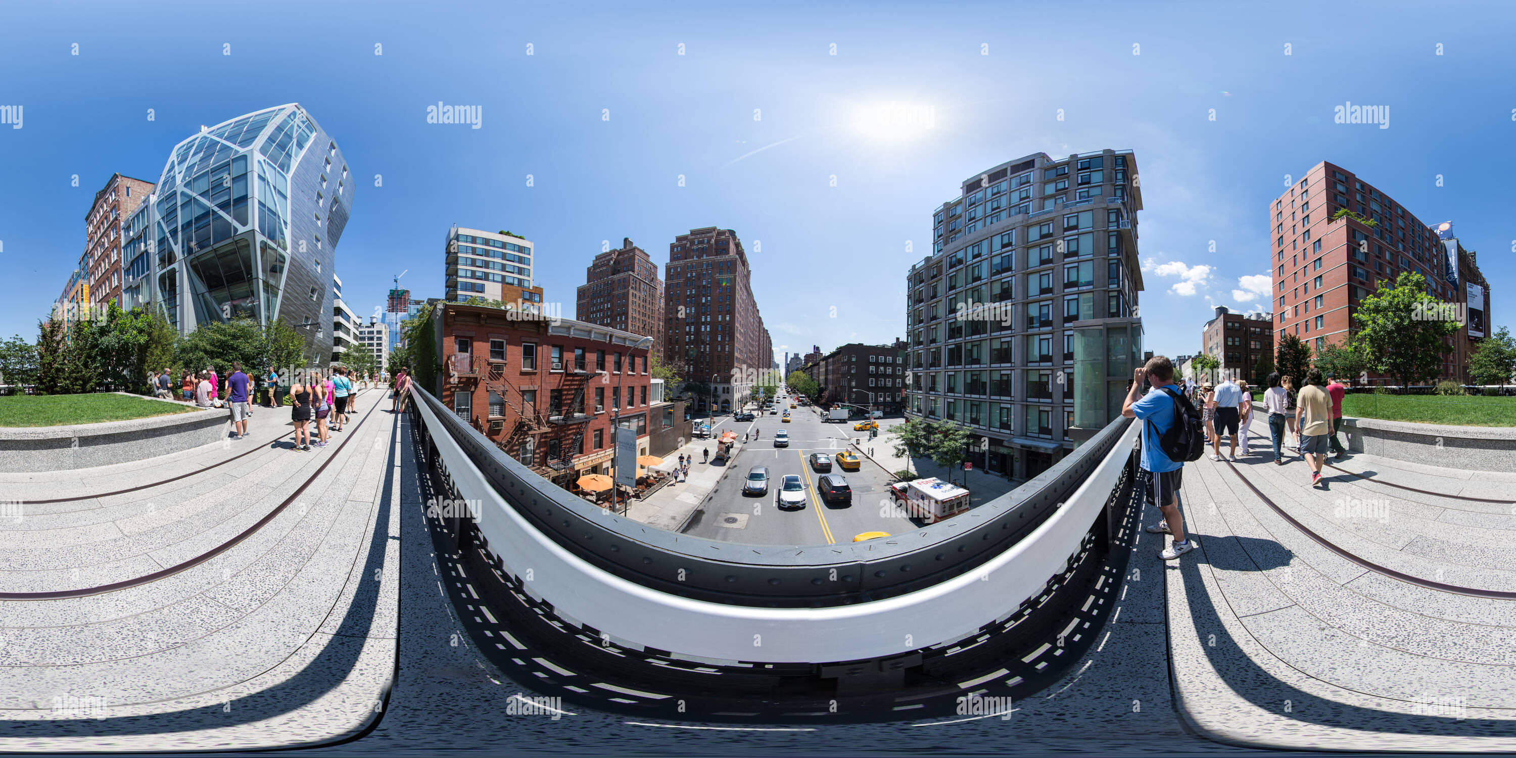 360-view-of-new-york-city-high-line-at-w23rd-st-alamy