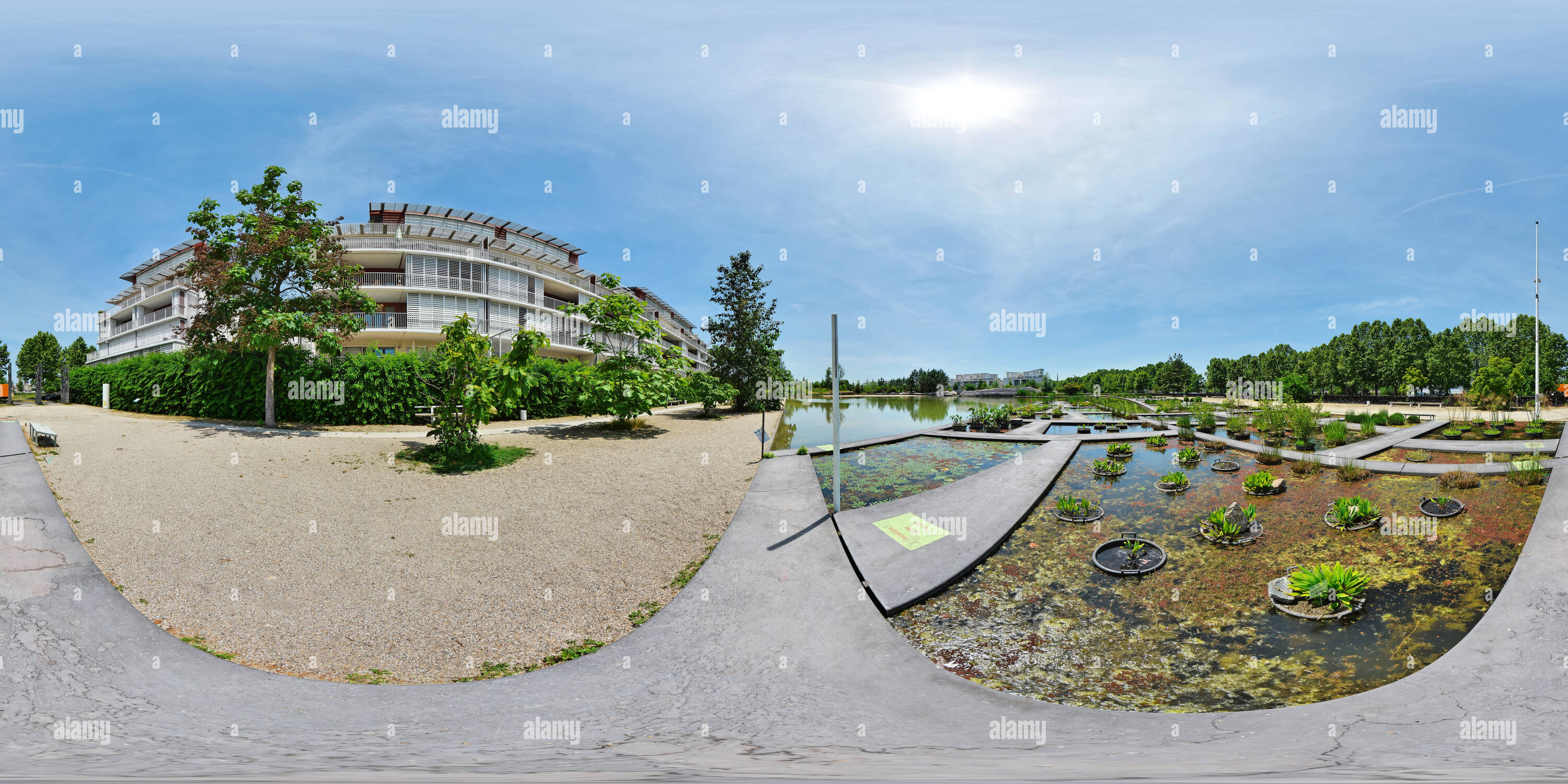 360° view of Jardin botanique de Bordeaux - France - Alamy