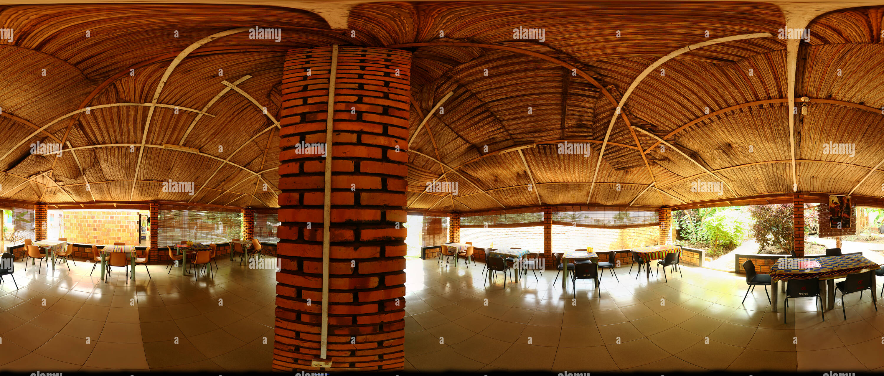 360° view of Yvonne Gardens, Berekum, Ghana Alamy