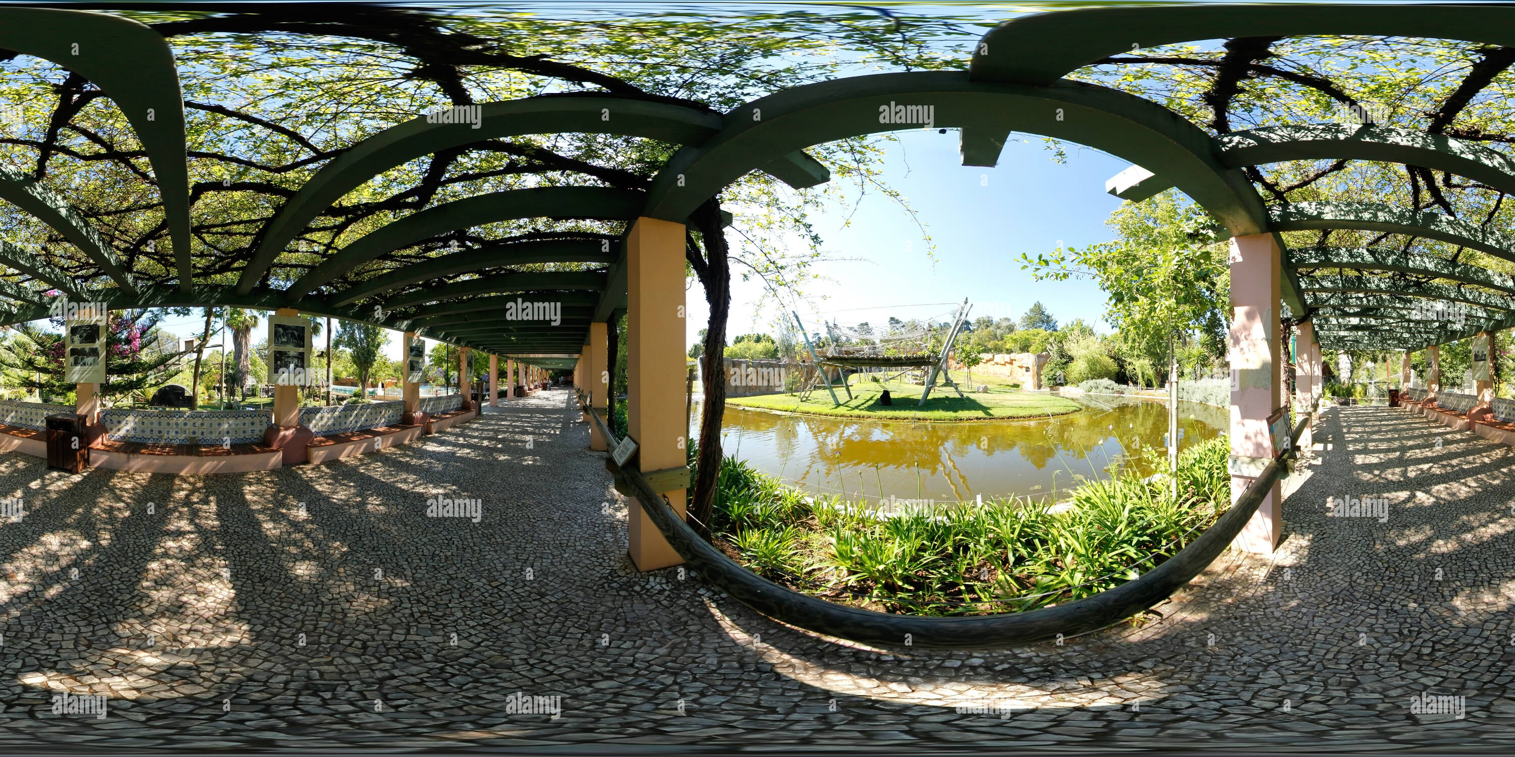 360 degree panoramic view of Jardim Zoologico