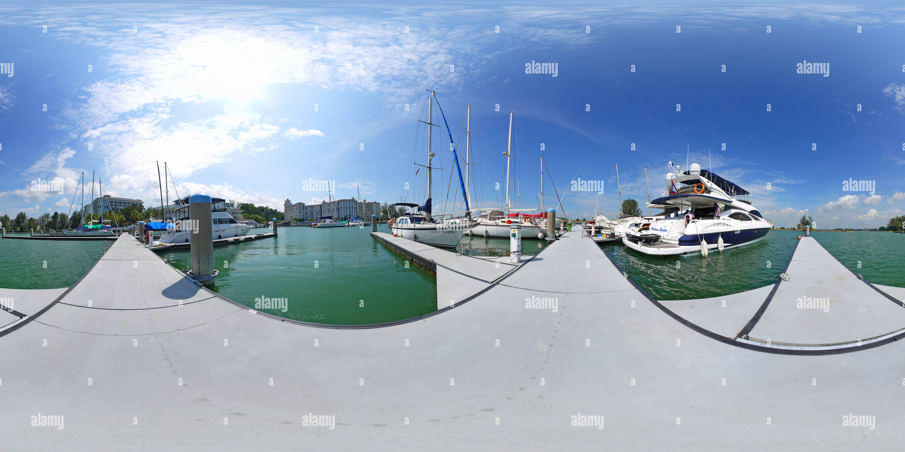 360 degree panoramic view of Admiral Marina & Leisure Club Port Dickson