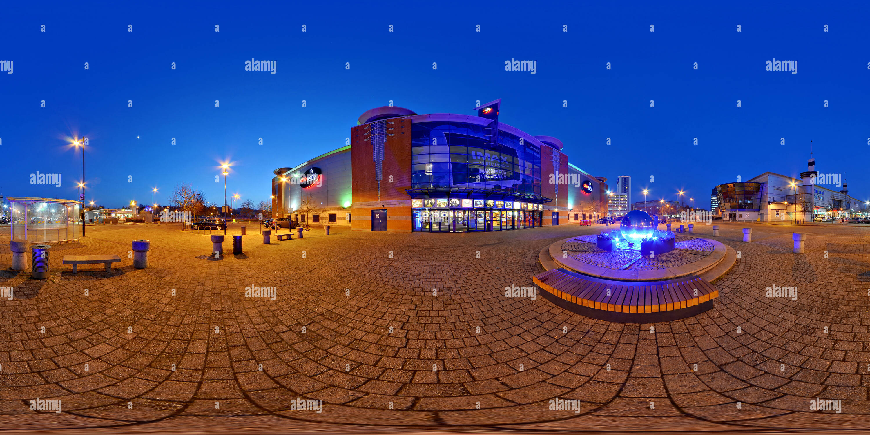 360° view of Cardinal Park - Cinema - Alamy