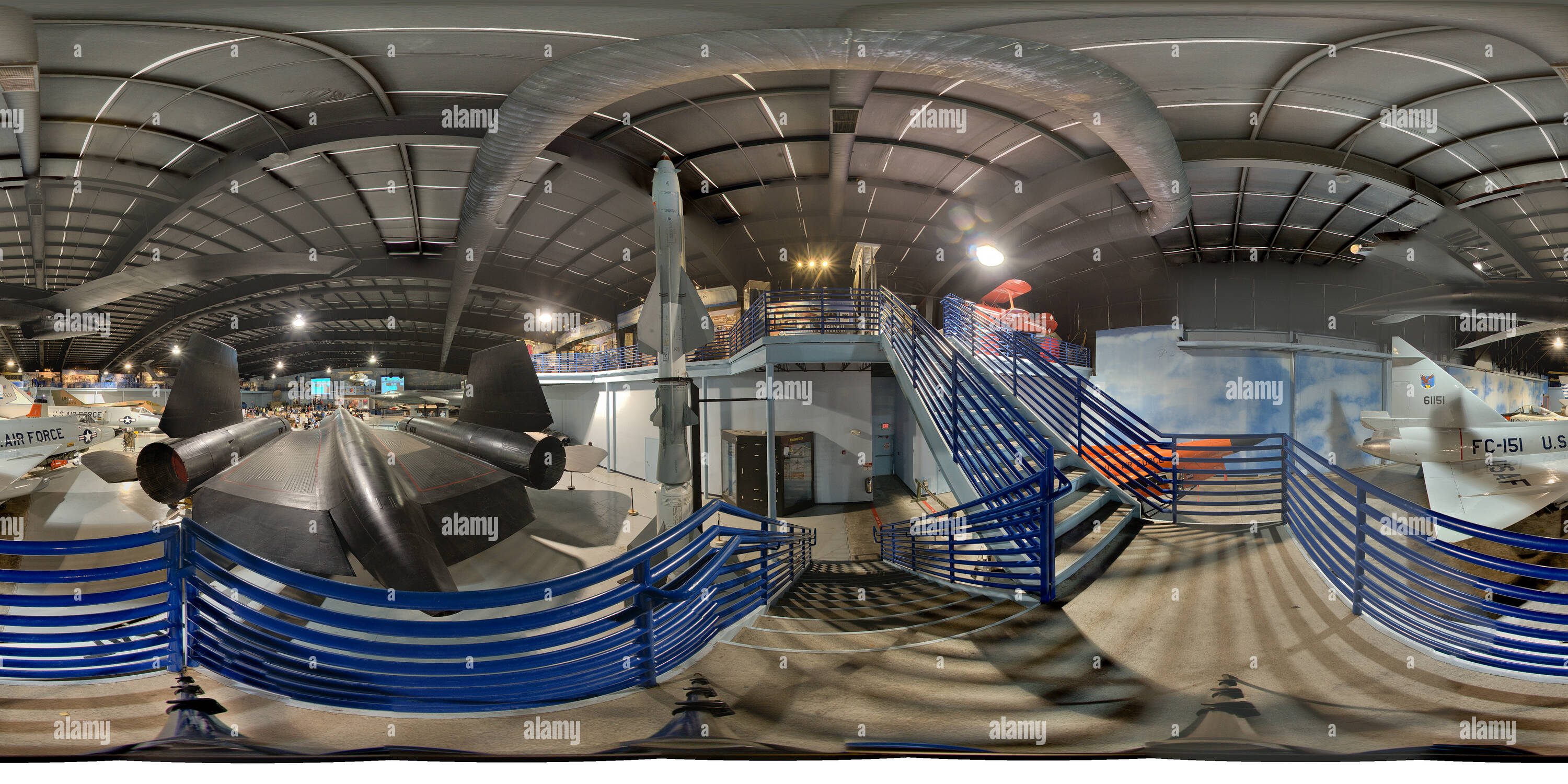 360° view of Eagle Building, Museum of Aviation, Warner Robins,