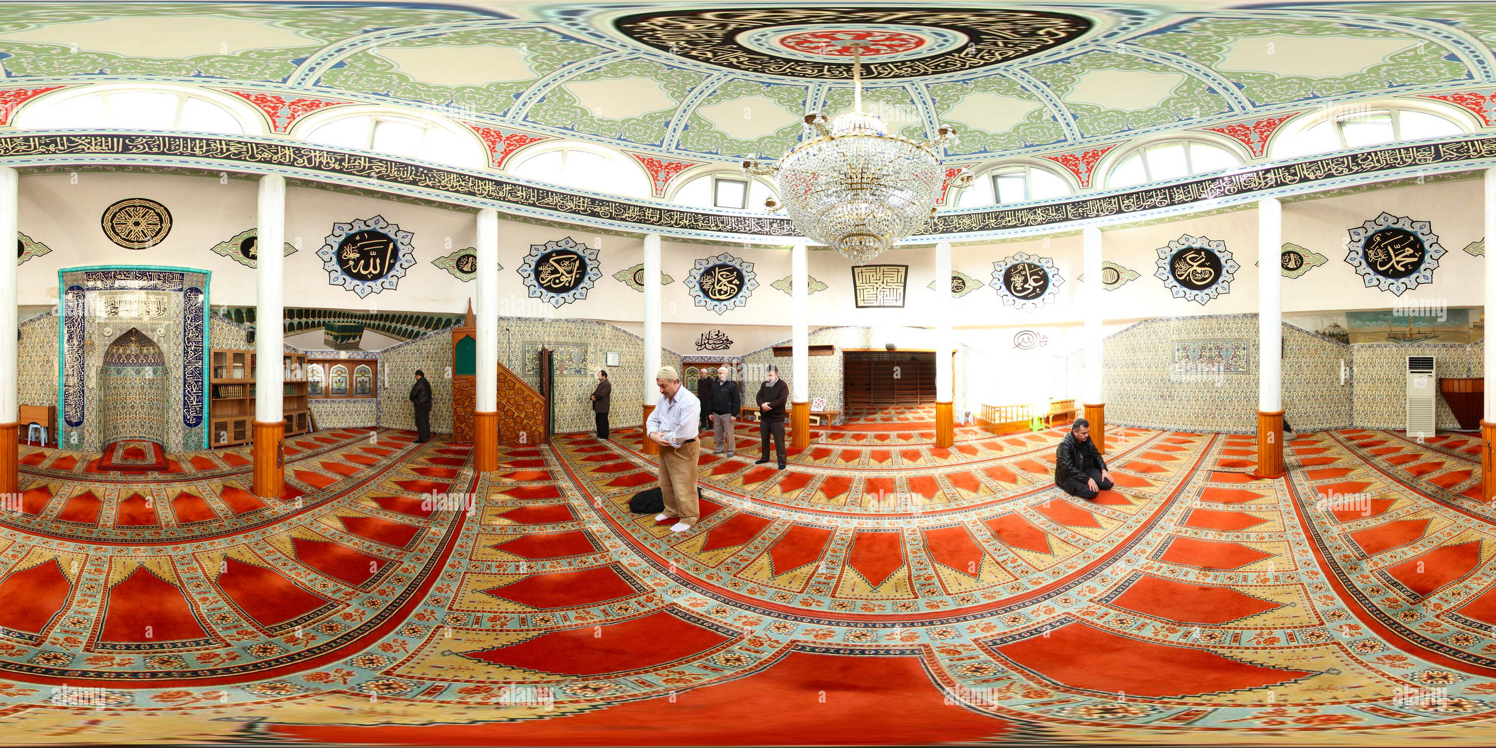 Merkez Yeni Cami mosque, ava, neff Xie Xier ava noth Stock Photo