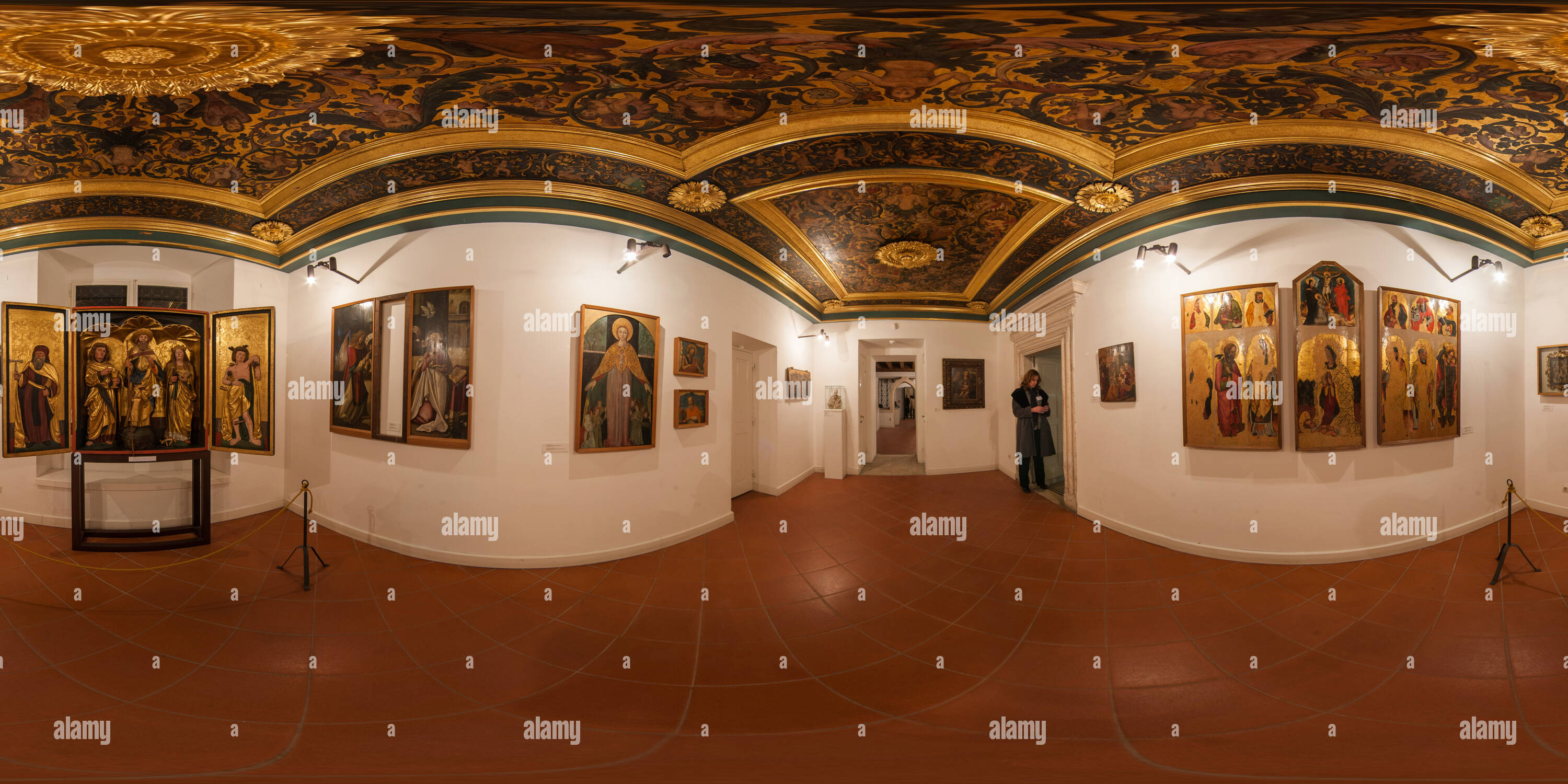 The Rector At Rector Palace 360° view of Rector's Palace in Dubrovnik - interior ground floor - Alamy