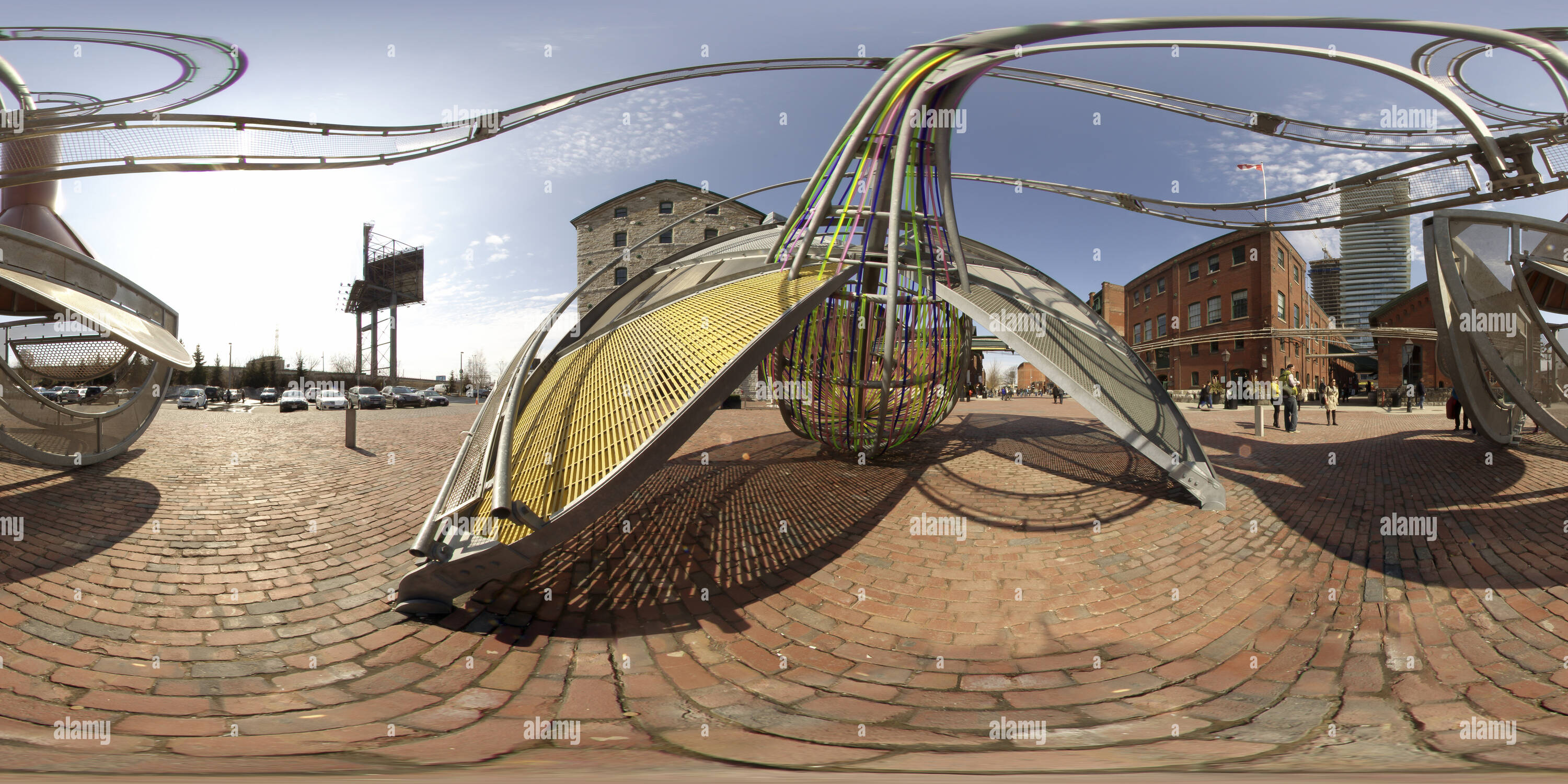 Distillery district sculpture hi-res stock photography and images - Alamy