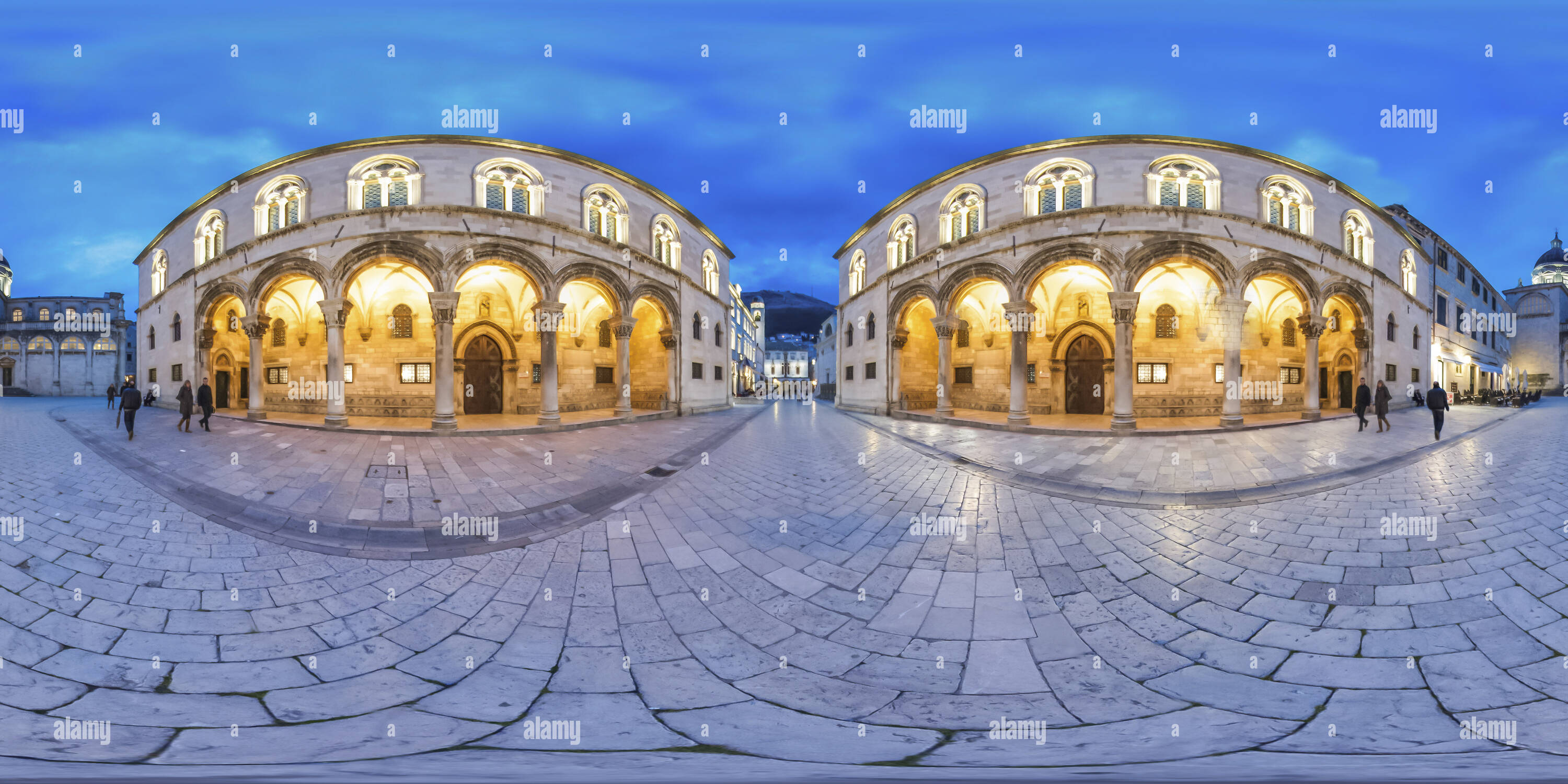 360 degree panoramic view of New Dubrovnik