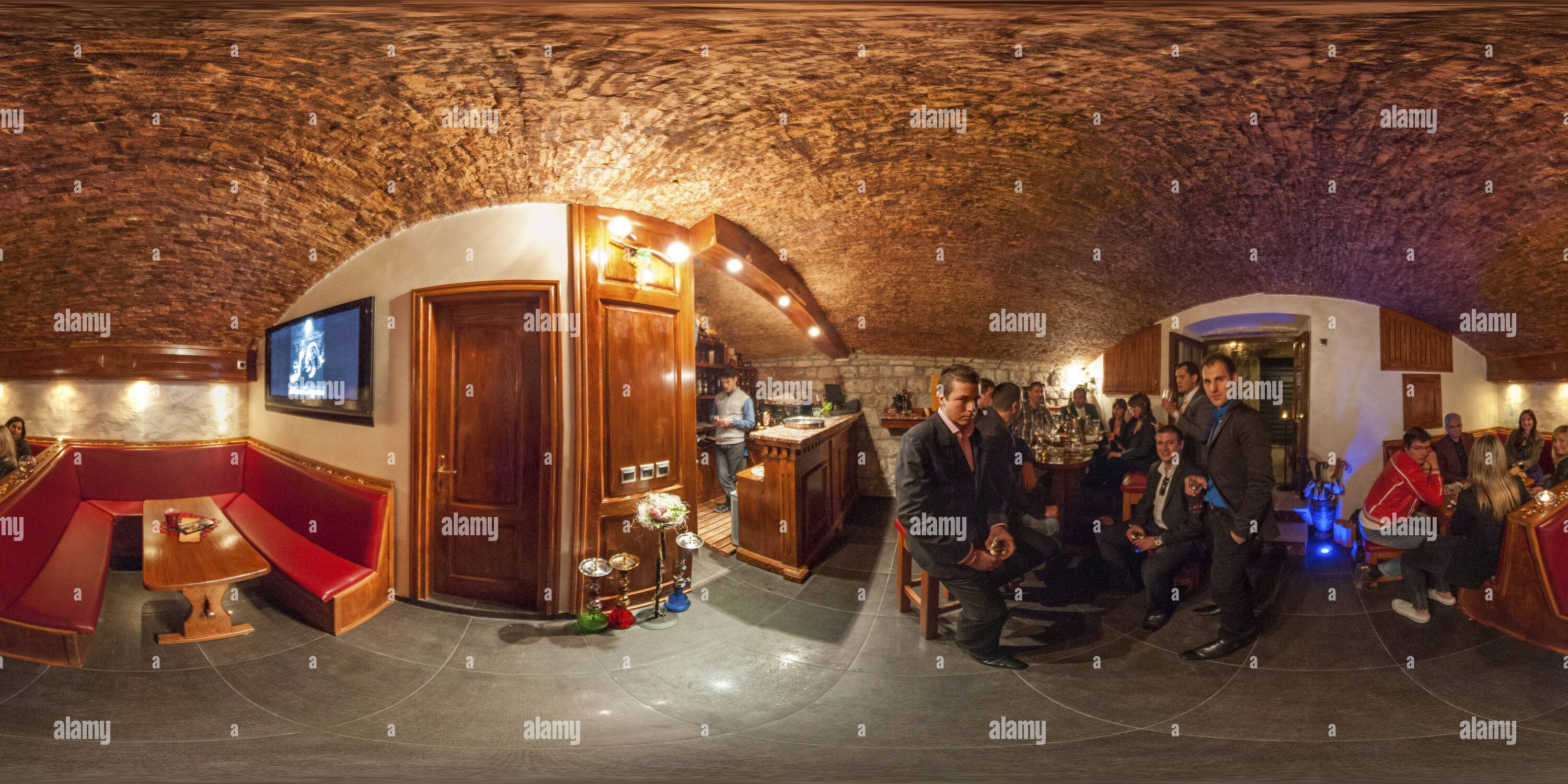360 degree panoramic view of Caffe Ambassador - ex caffe Talir in Dubrovnik
