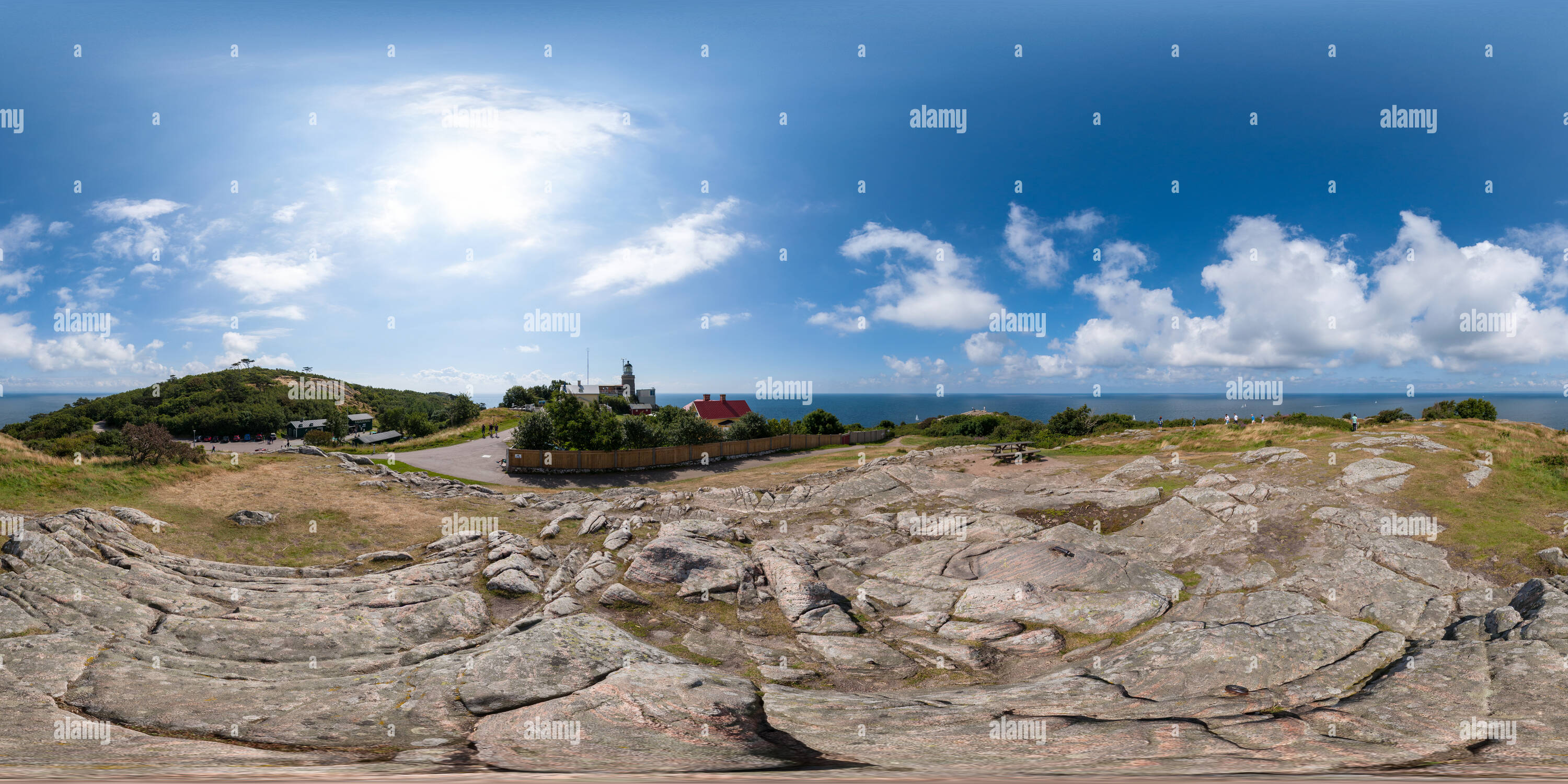 360 degree panoramic view of Kullaberg