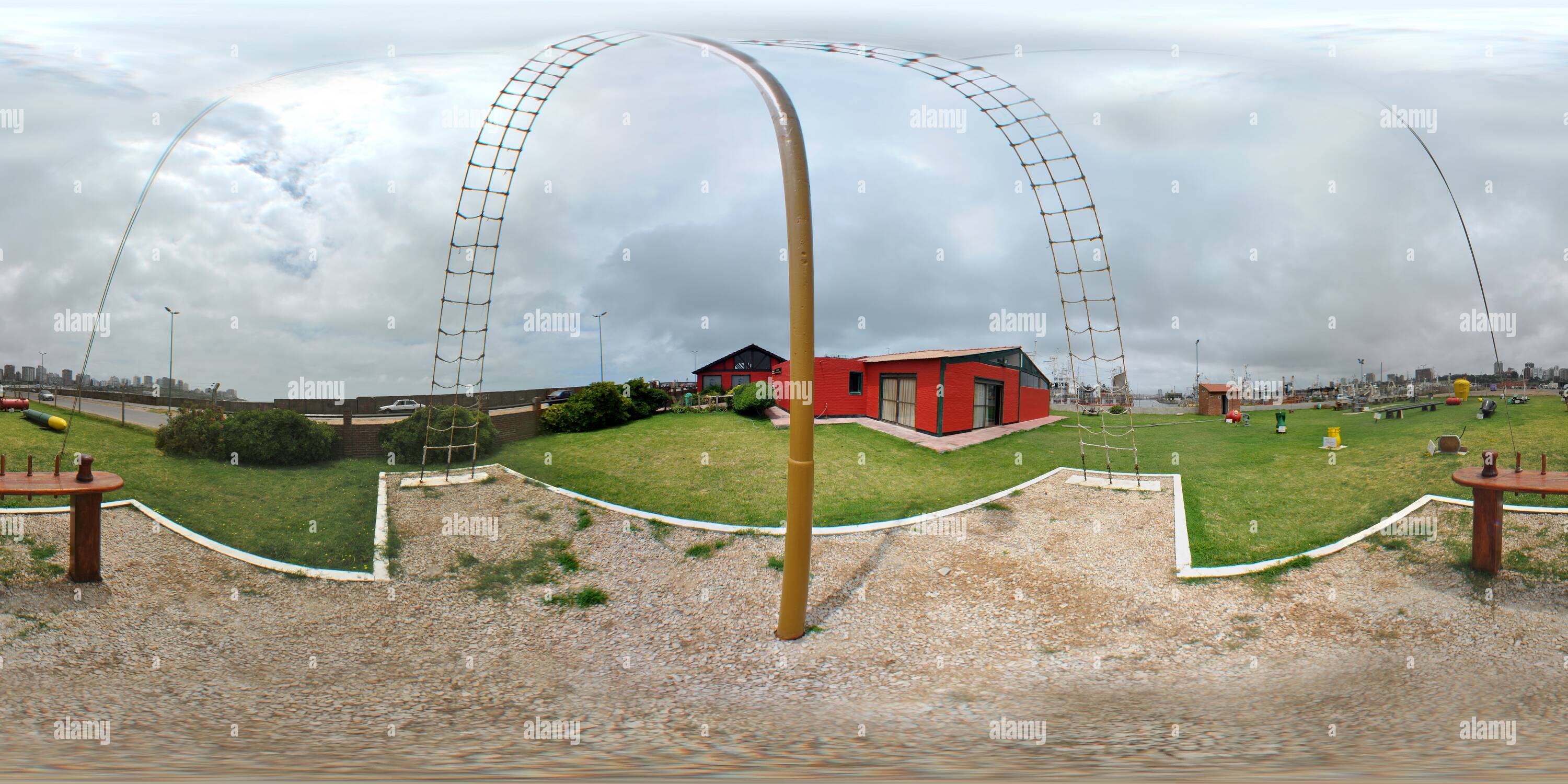 360° view of Submarine museum Mar del plata Alamy