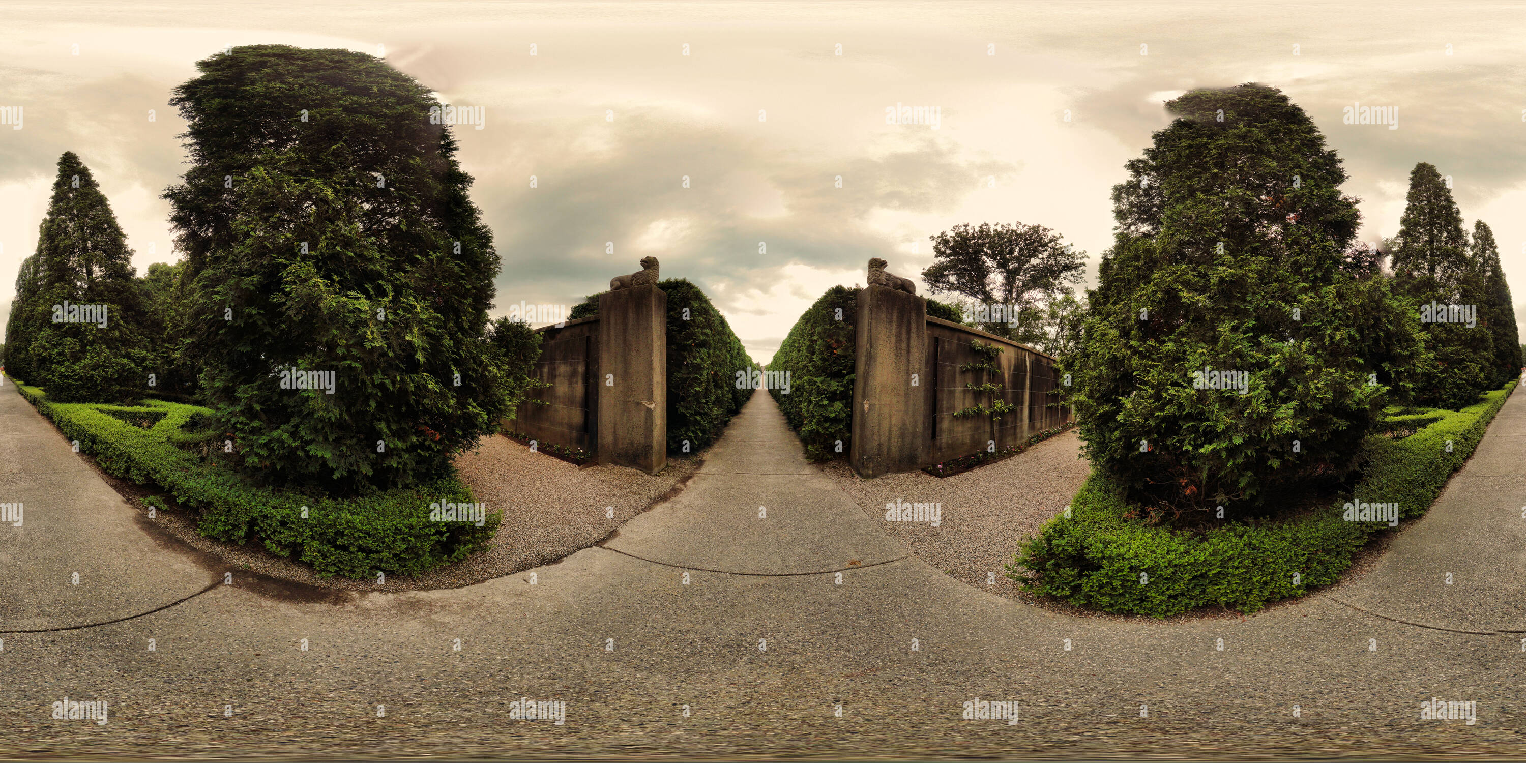 Allerton Garden High Resolution Stock Photography and Images Alamy