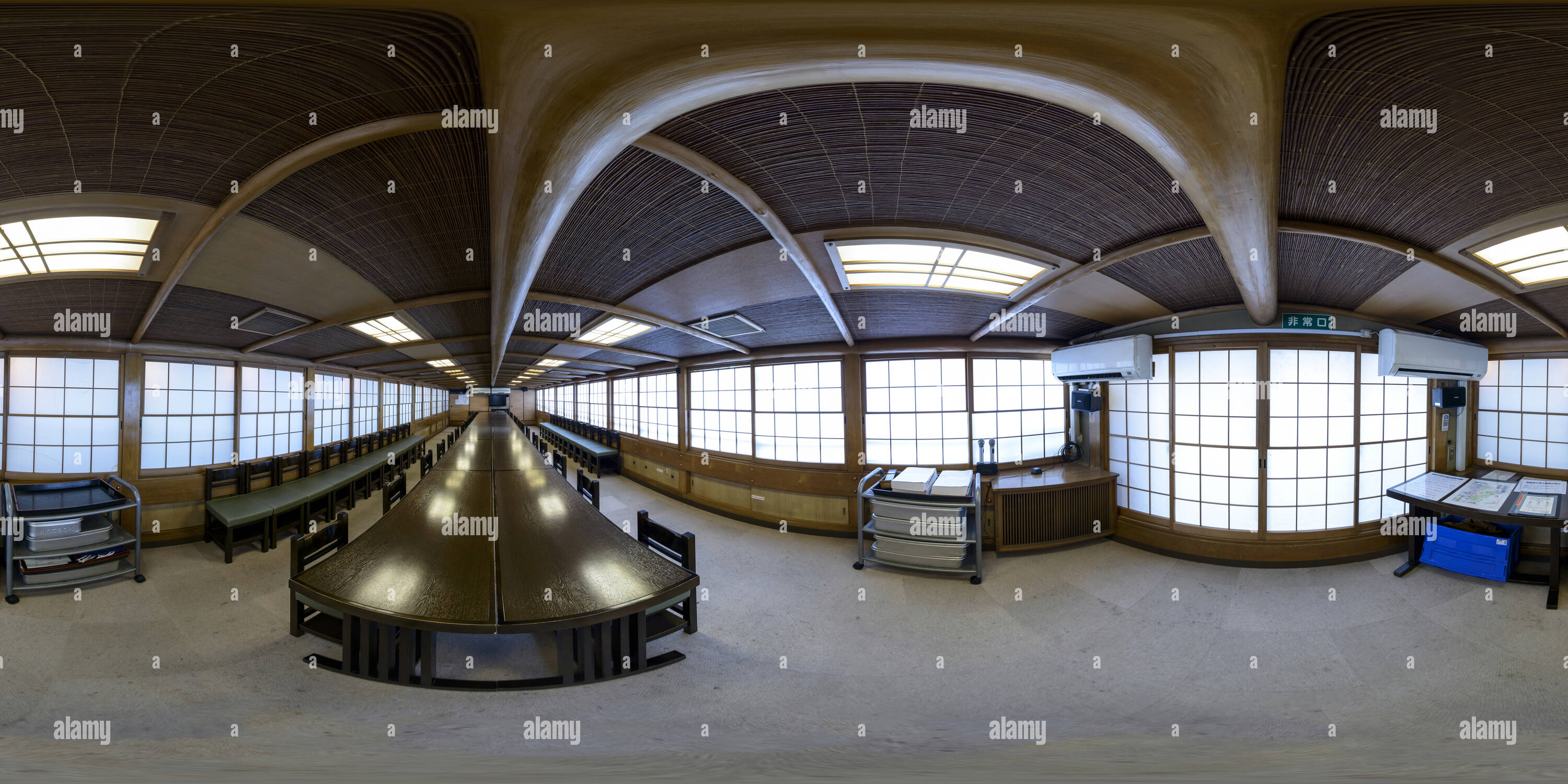 360 degree panoramic view of Yakata boat