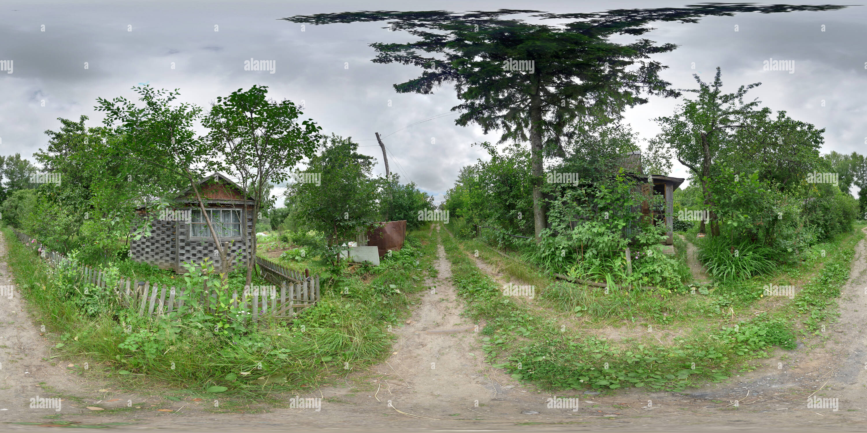 360 degree panoramic view of Cottages In Borodino