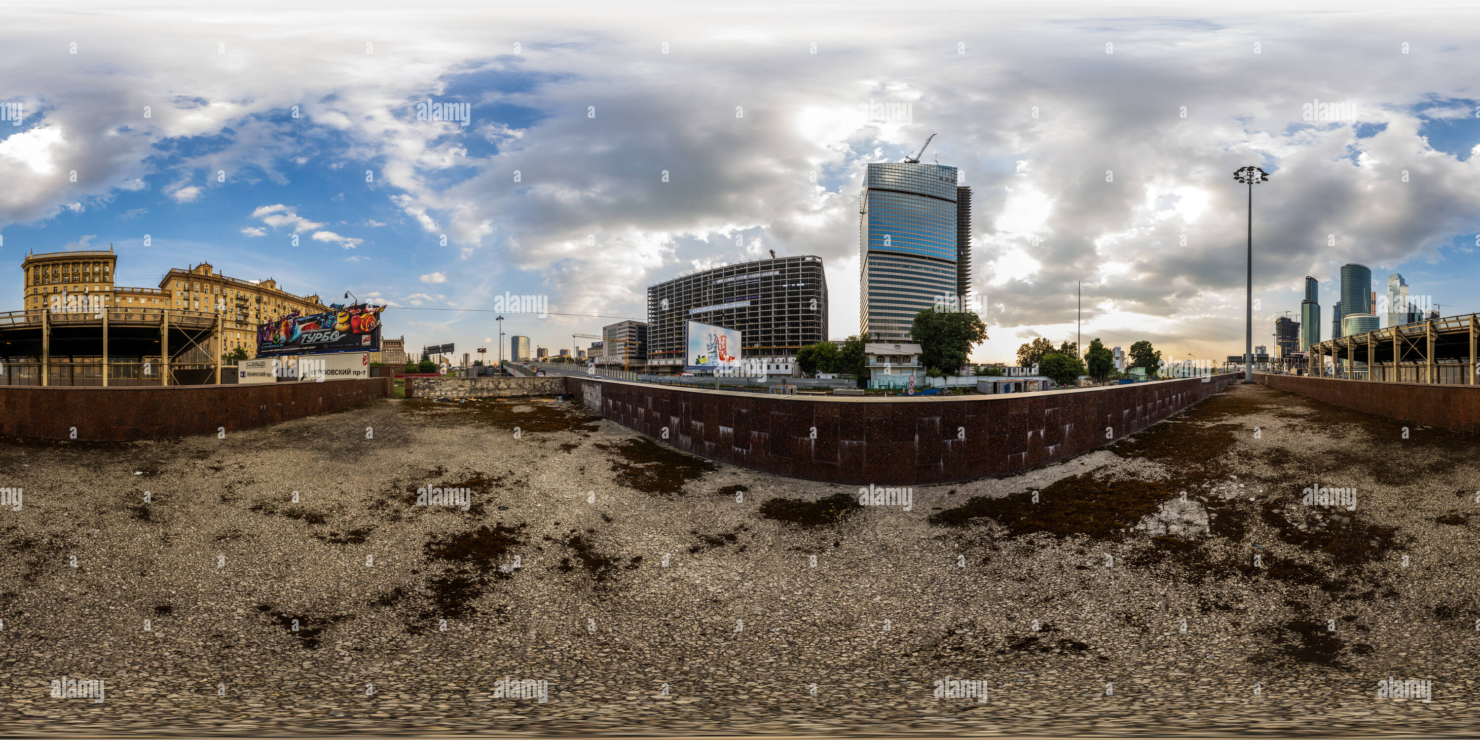 360 degree panoramic view of Near the Third Ring Road