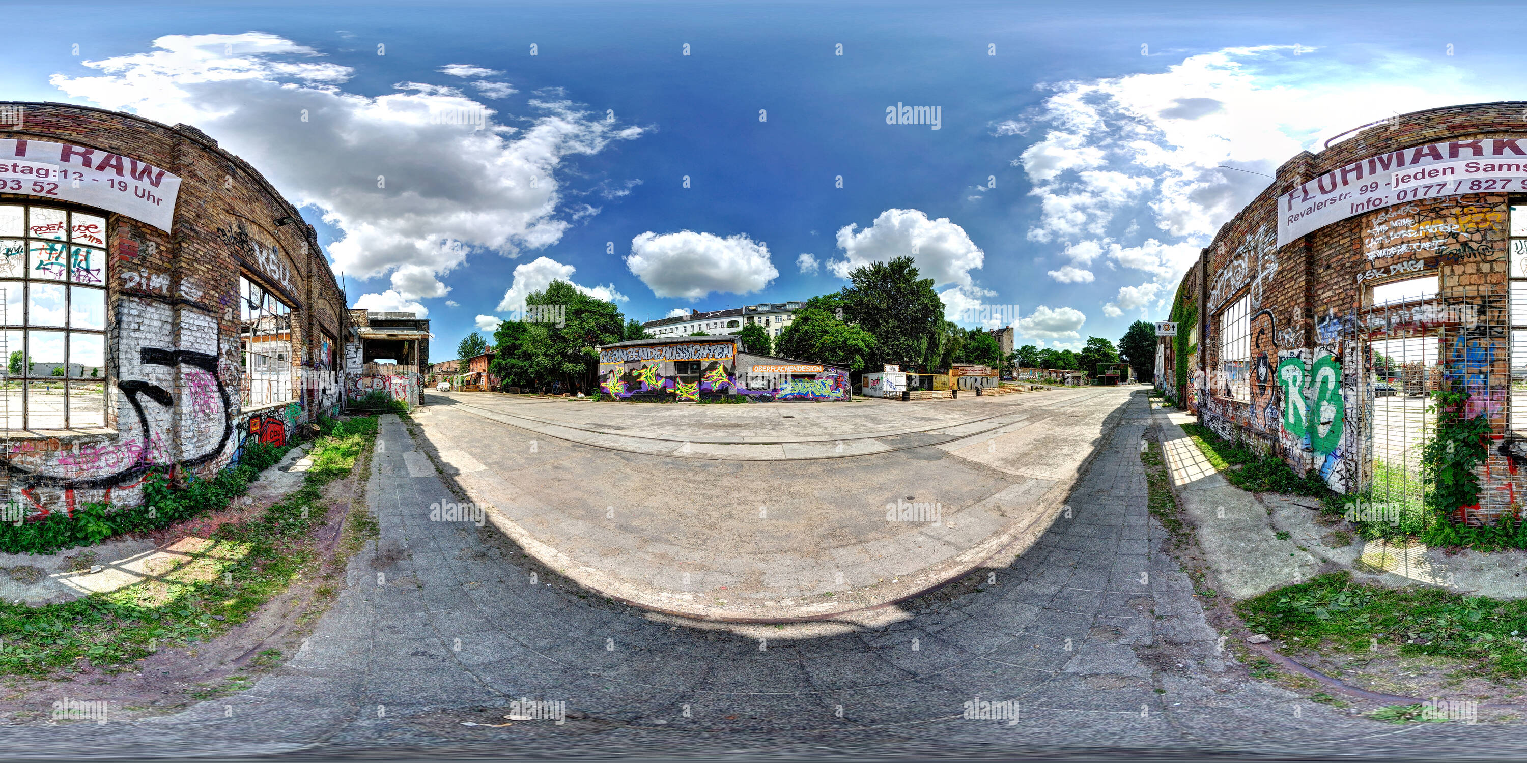 360 View Of RAW Area Berlin Alamy