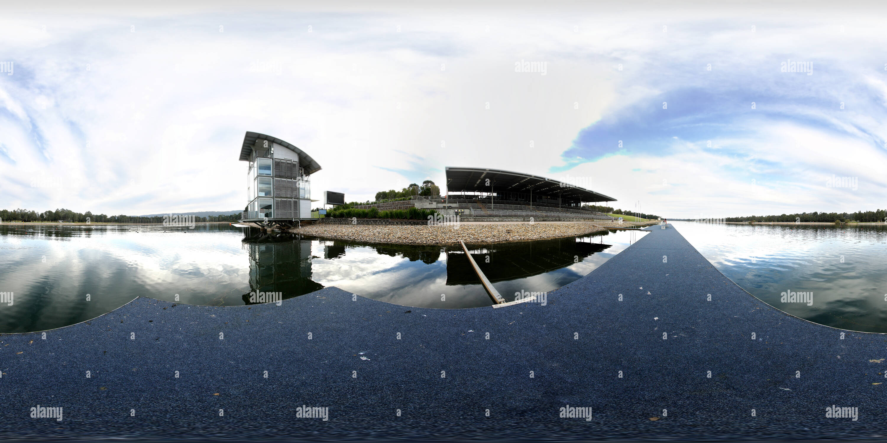 360° view of Penrith Regatta Centre Alamy