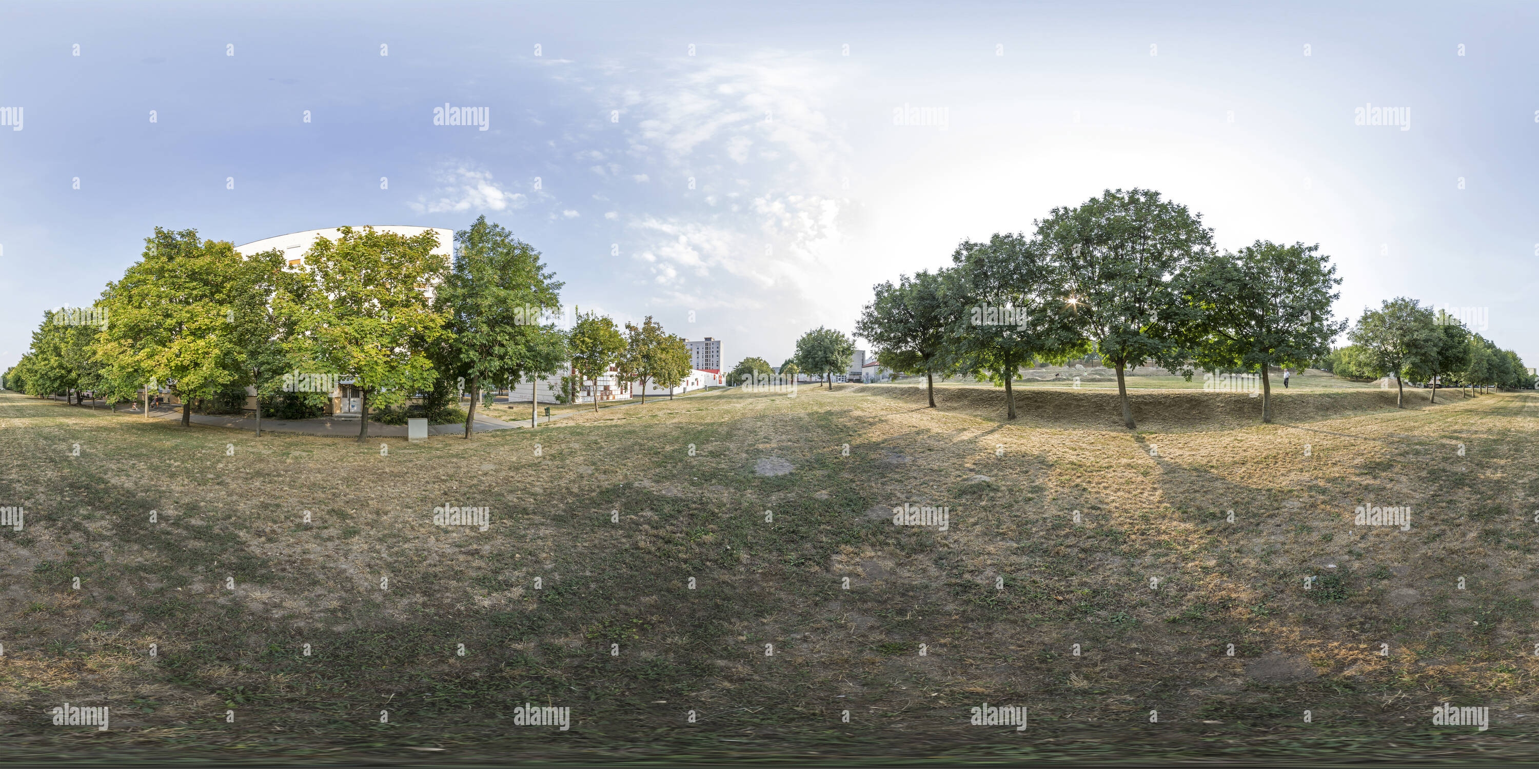 360° view of Front of the apartment - Alamy