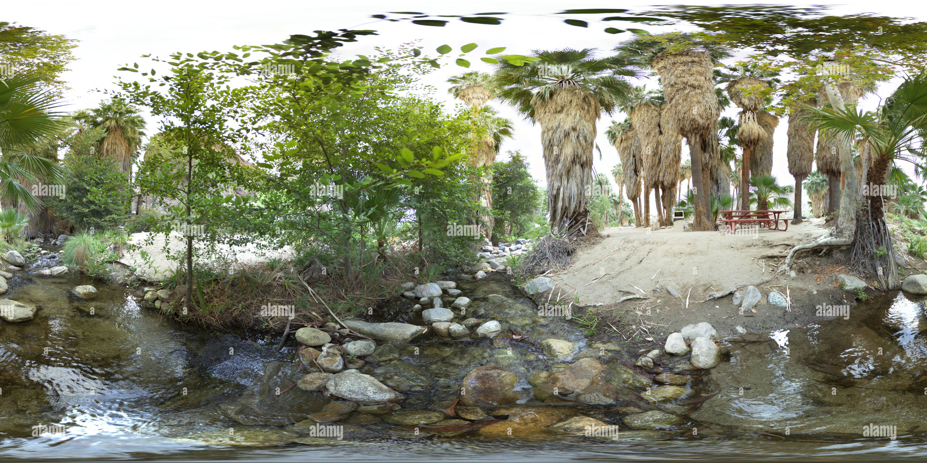 360° view of andreas canyon Alamy