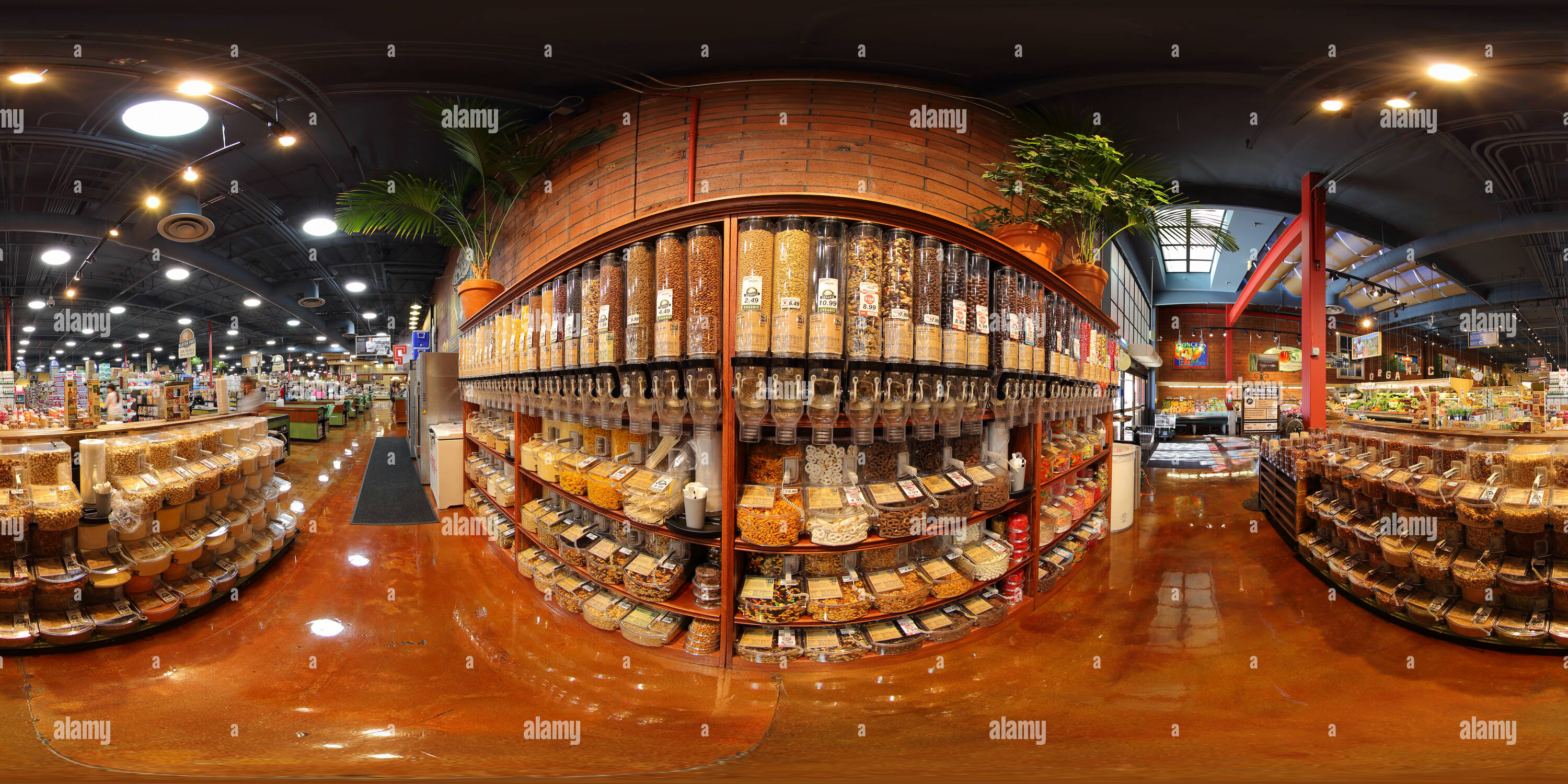 360° view of Nuts, Nuts. Nugget Market, Sacramento Alamy