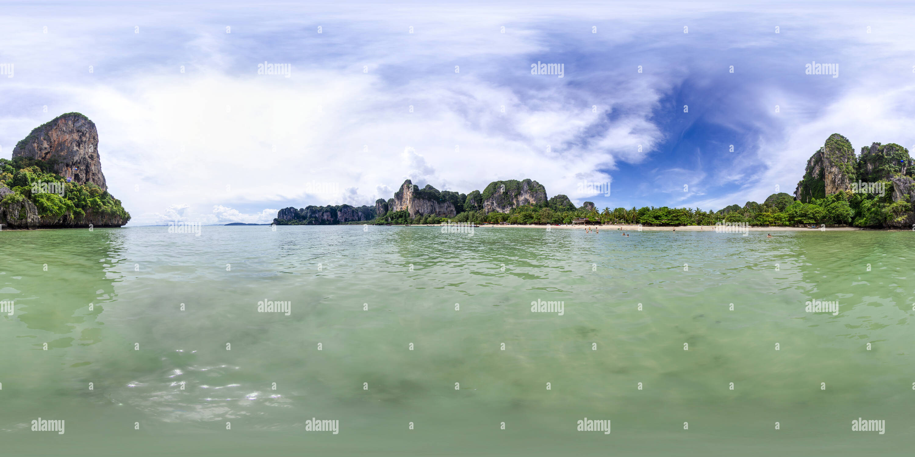 360° View Of Ao Nang - Railay Beach - Alamy