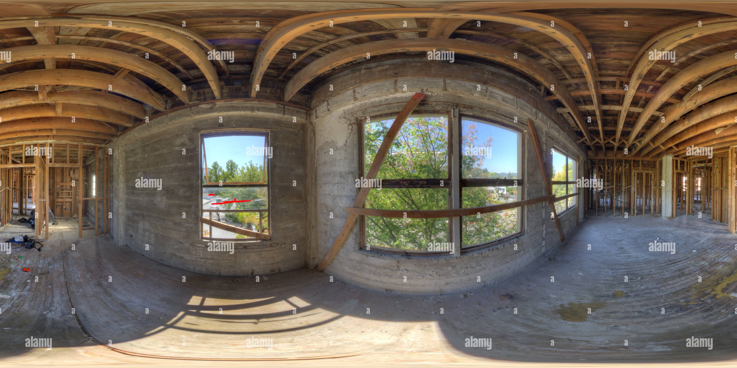 360° view of Palace Hotel in Ukiah, California Alamy