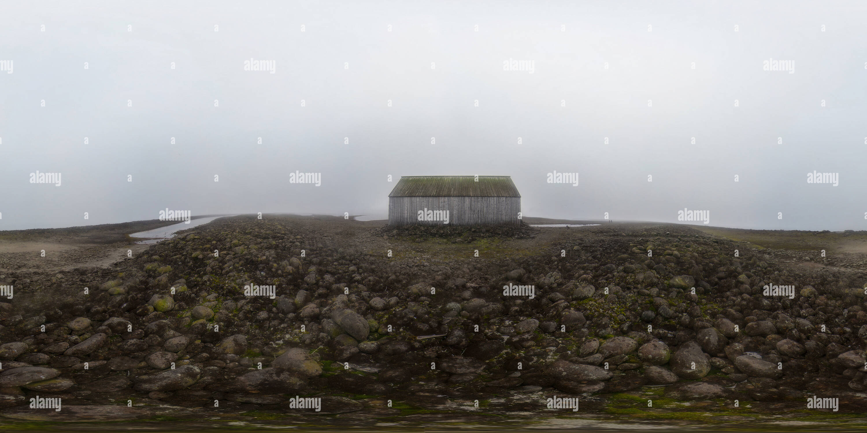 360° view of Eira Lodge (a.k.a. Camp Eira), Bell Island, Franz Josef