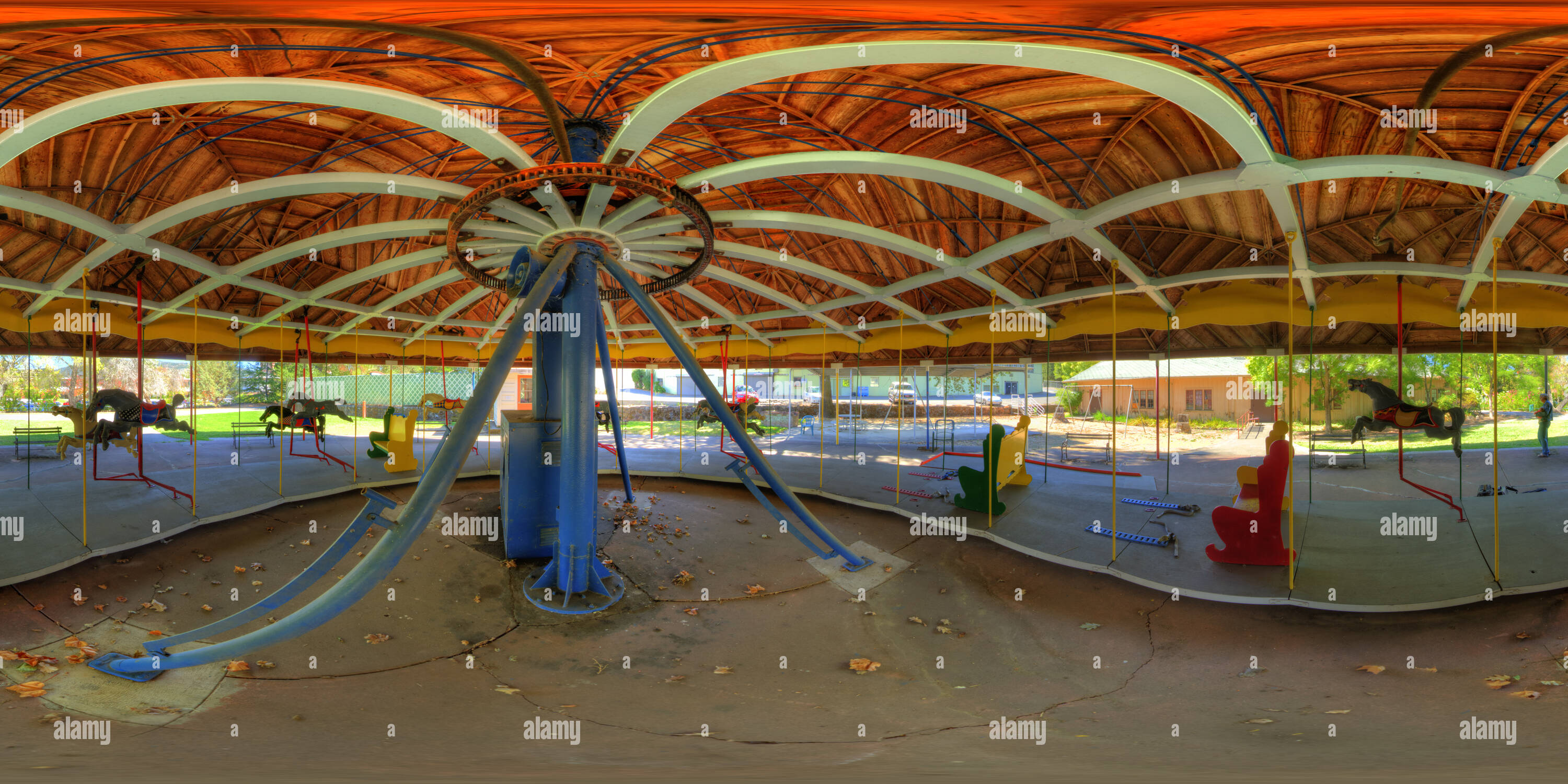 360° view of MerryGoRound, Eldridge, California Alamy