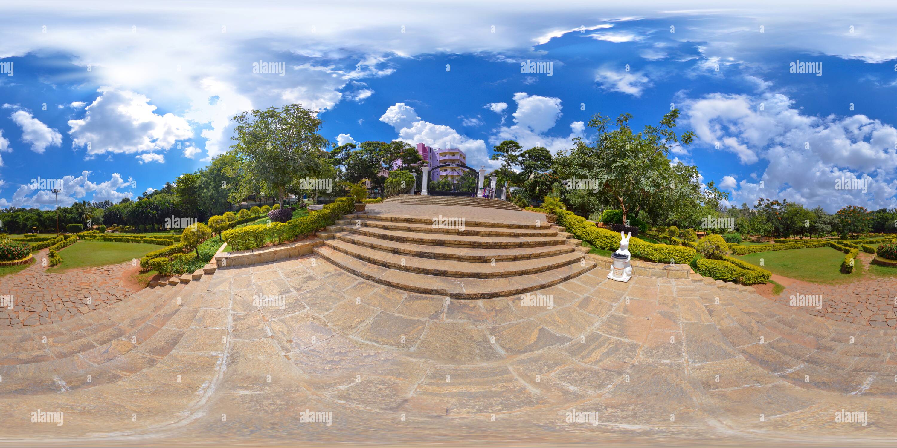 360 degree panoramic view of Patel Kunta Park