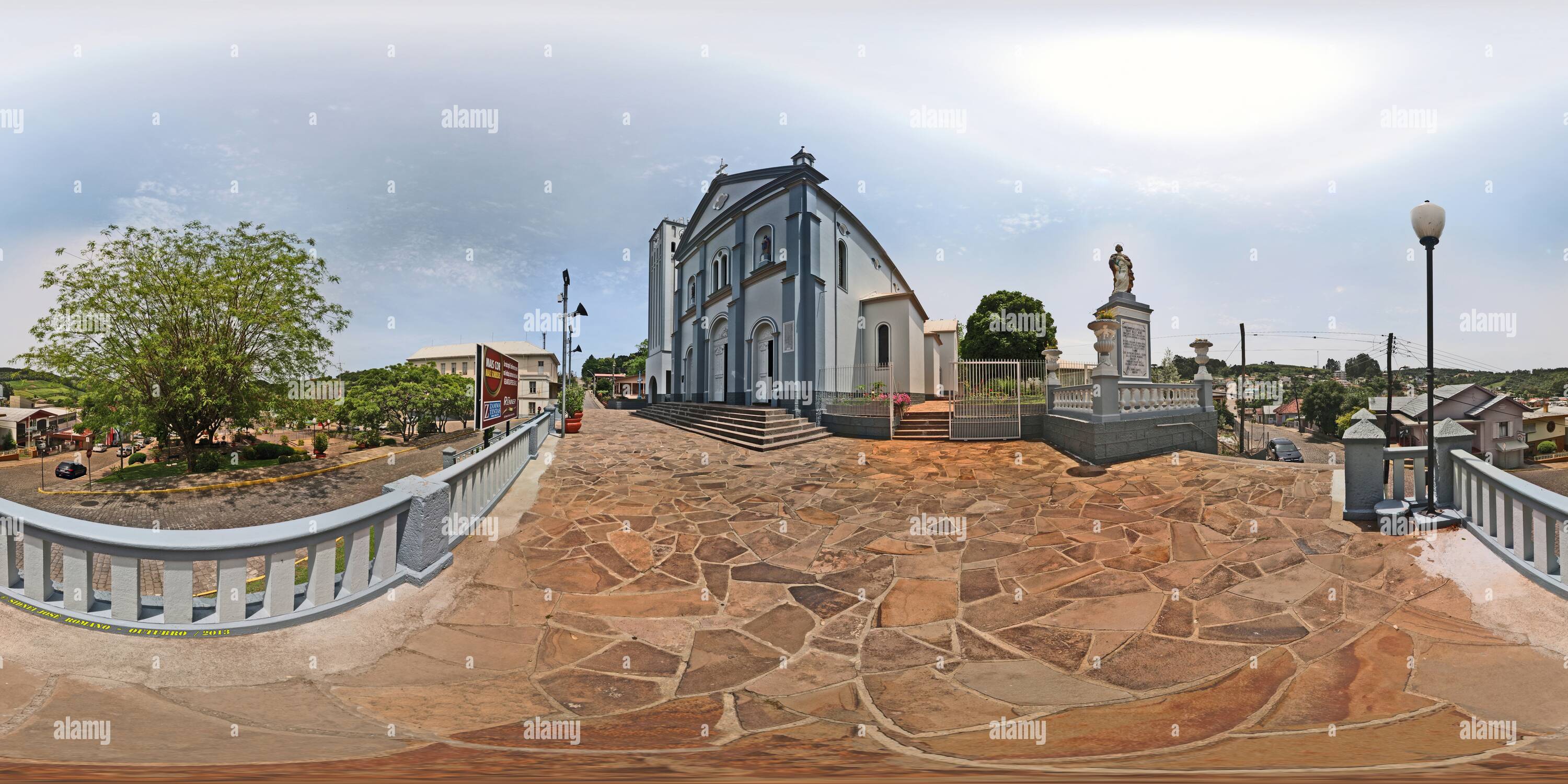 360° view of Igreja Matriz de Nova Roma do Sul RS Brasil Alamy
