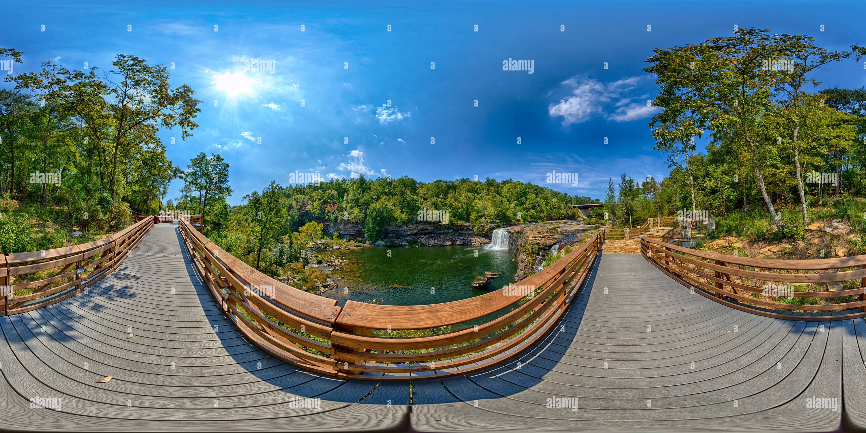 360° view of Little River Canyon - Alamy