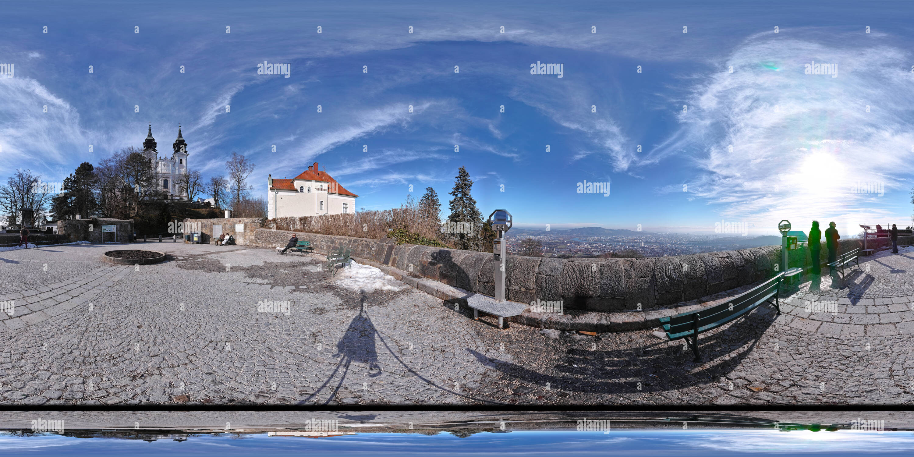 Postlinberg View 360° view of Auf dem Pöstlingberg - Alamy