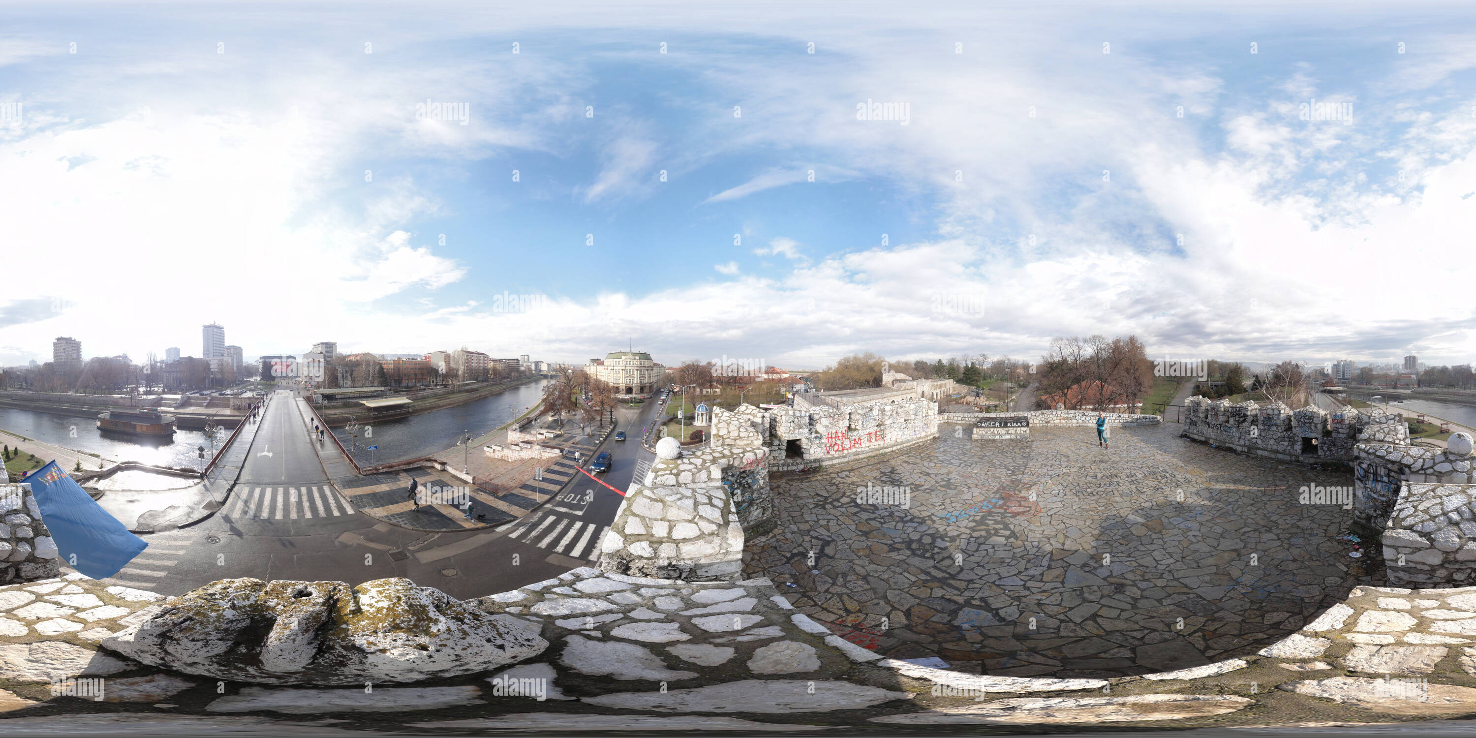 360° view of Niska Tvrdjava - Nis Fortress - Alamy