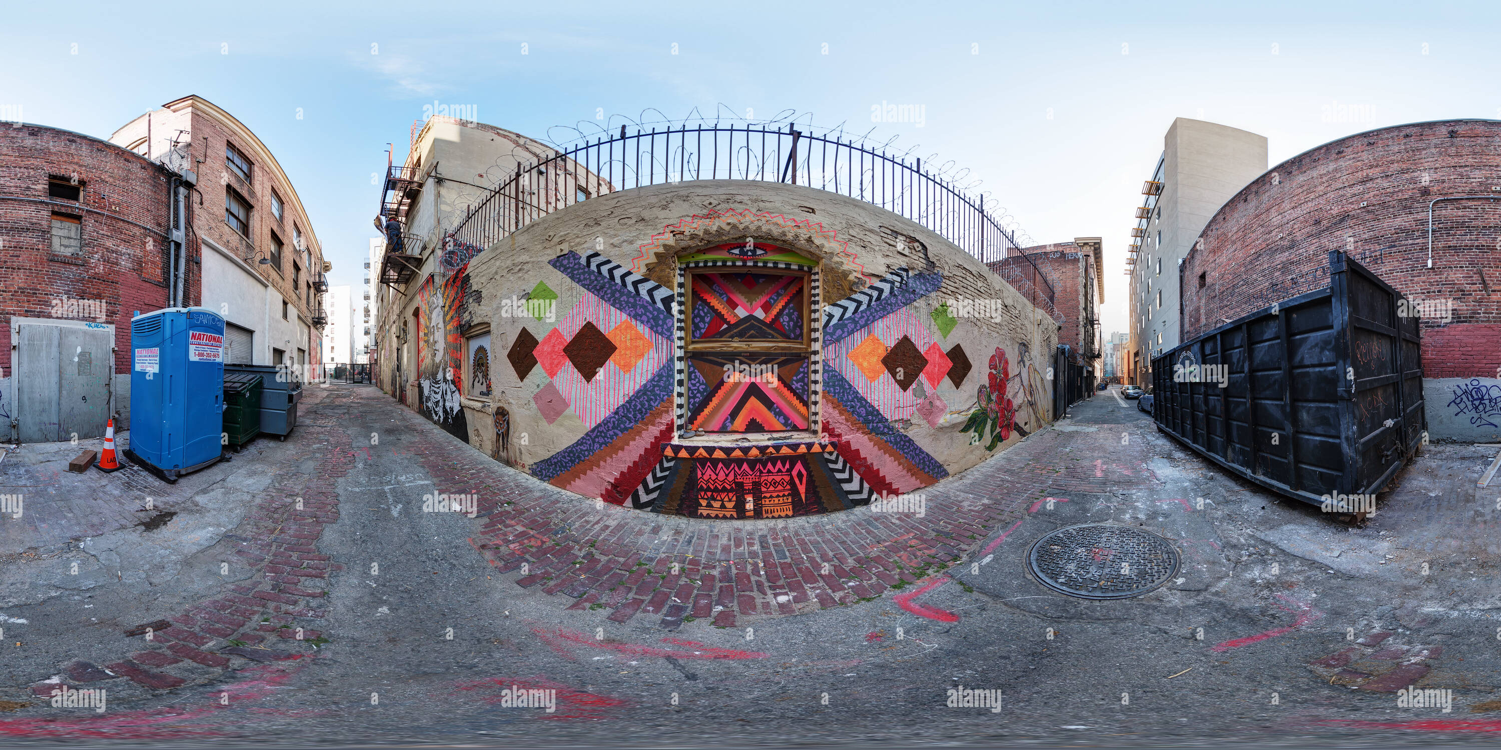 360 View Of Sun Portal By MYMO Indian Alley Los Angeles Alamy   Sun Portal By Mymo Indian Alley Los Angeles PN3T7P 