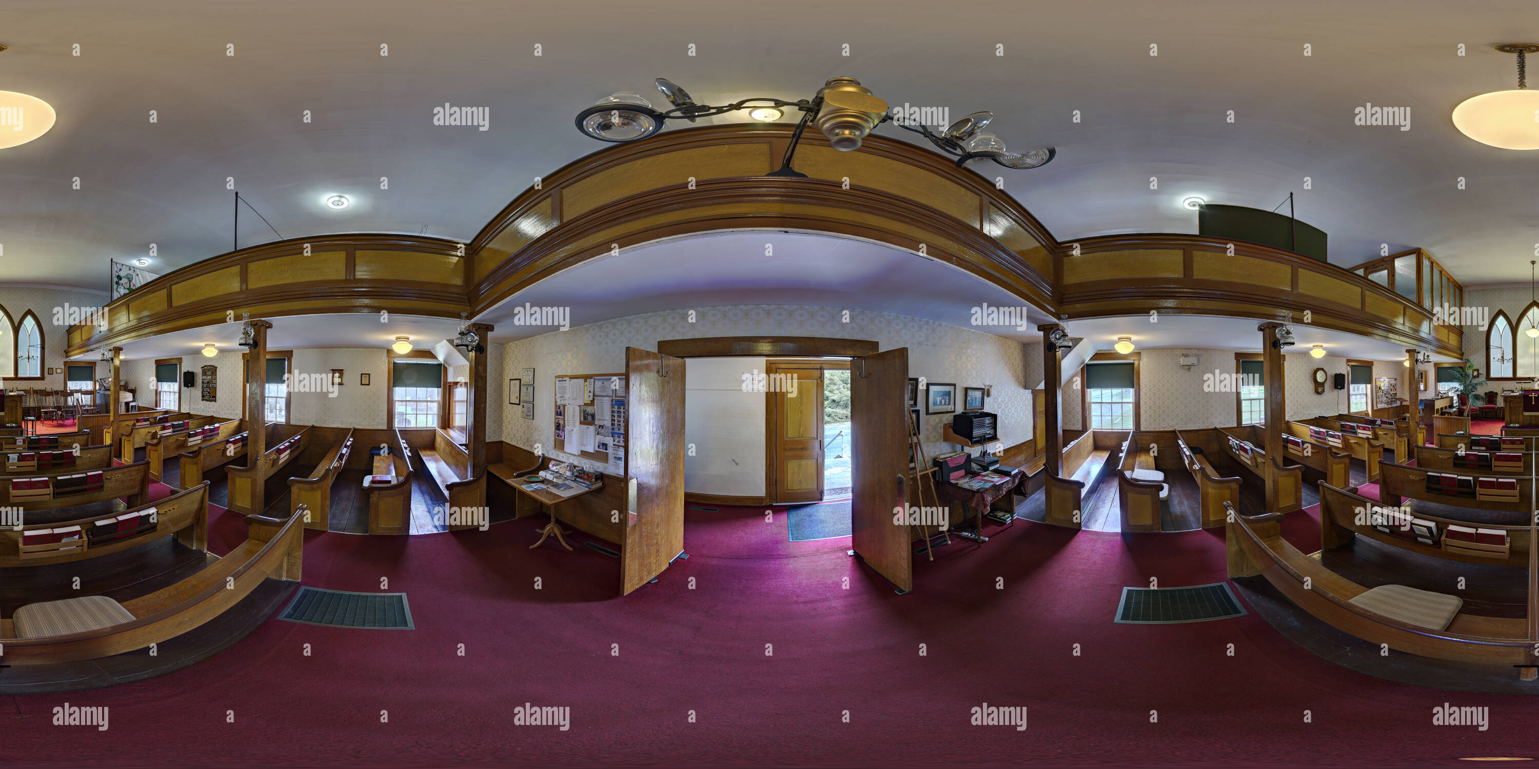 360° view of Northwest United Baptist Church - Alamy