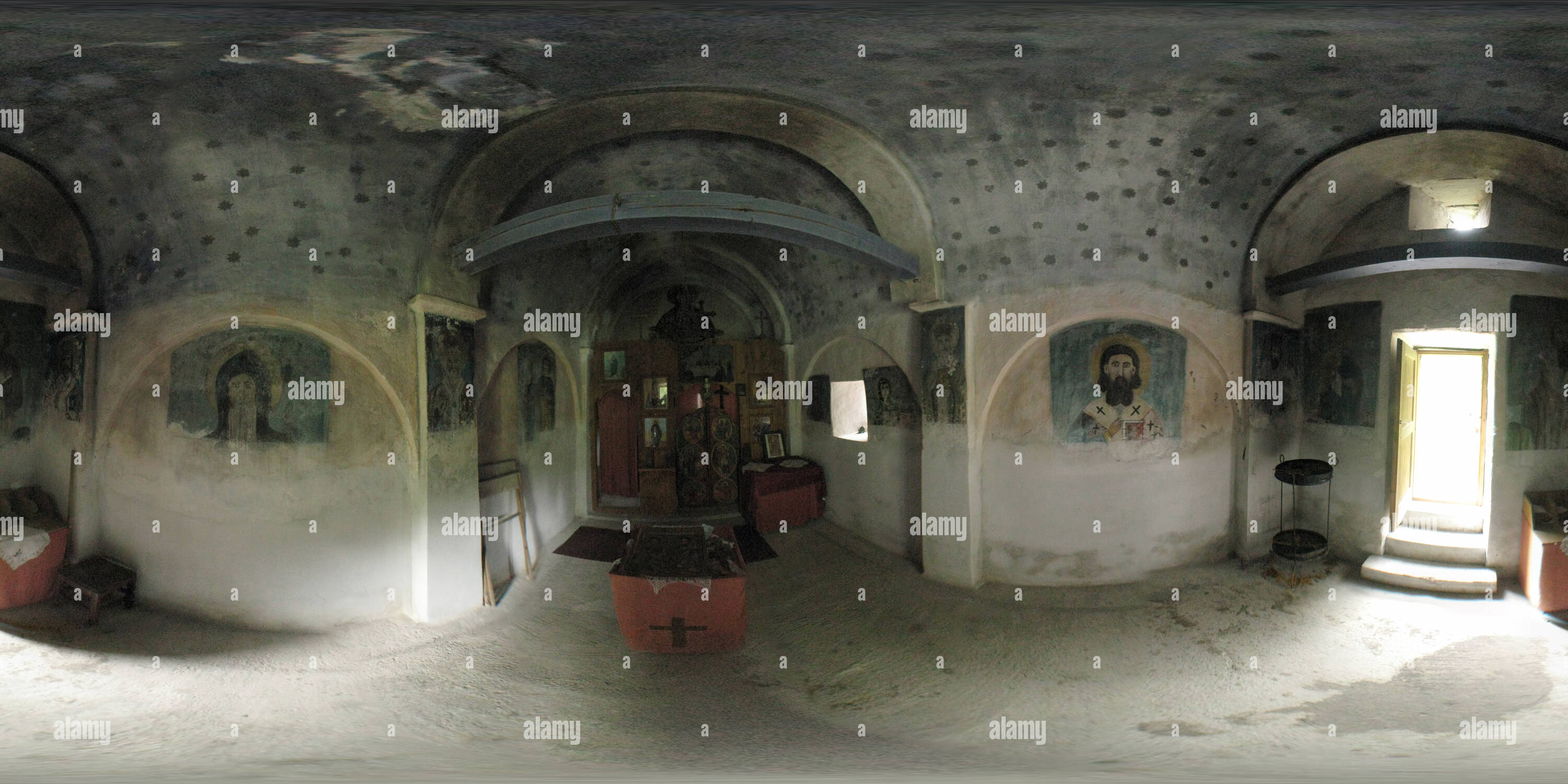 360° view of Ivanjica Church of St. Cosmas and Damian (inside Alamy