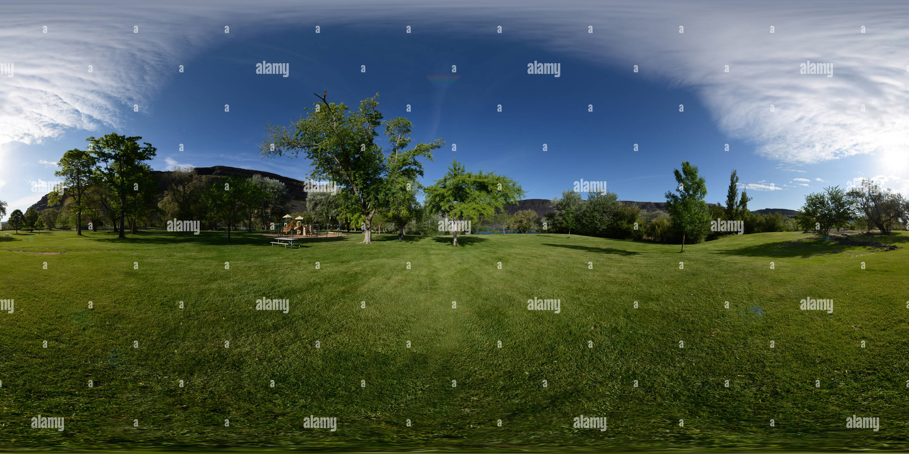 360° view of Day-use Area, Sun Lakes-Dry Falls State Park, Washington