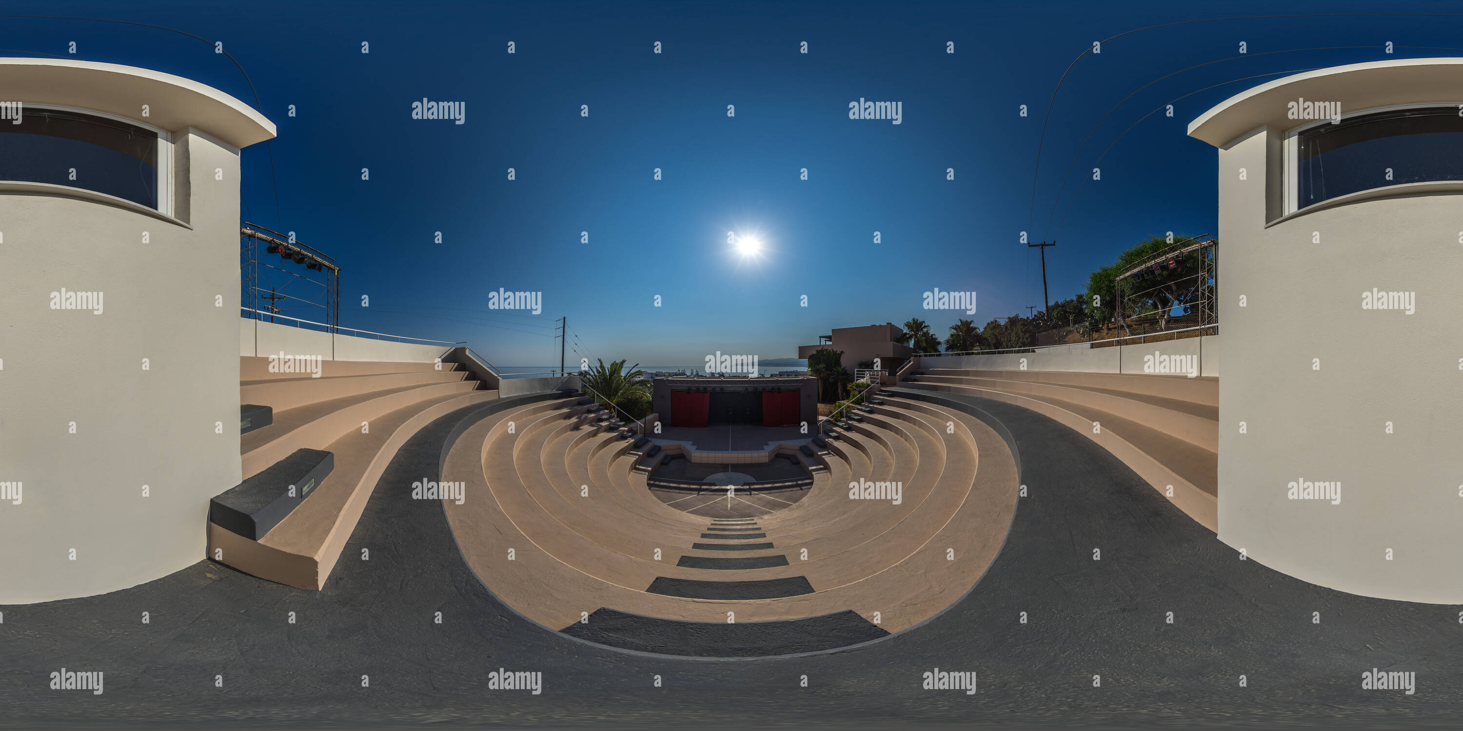 360° view of Grand Hotel Theater Alamy
