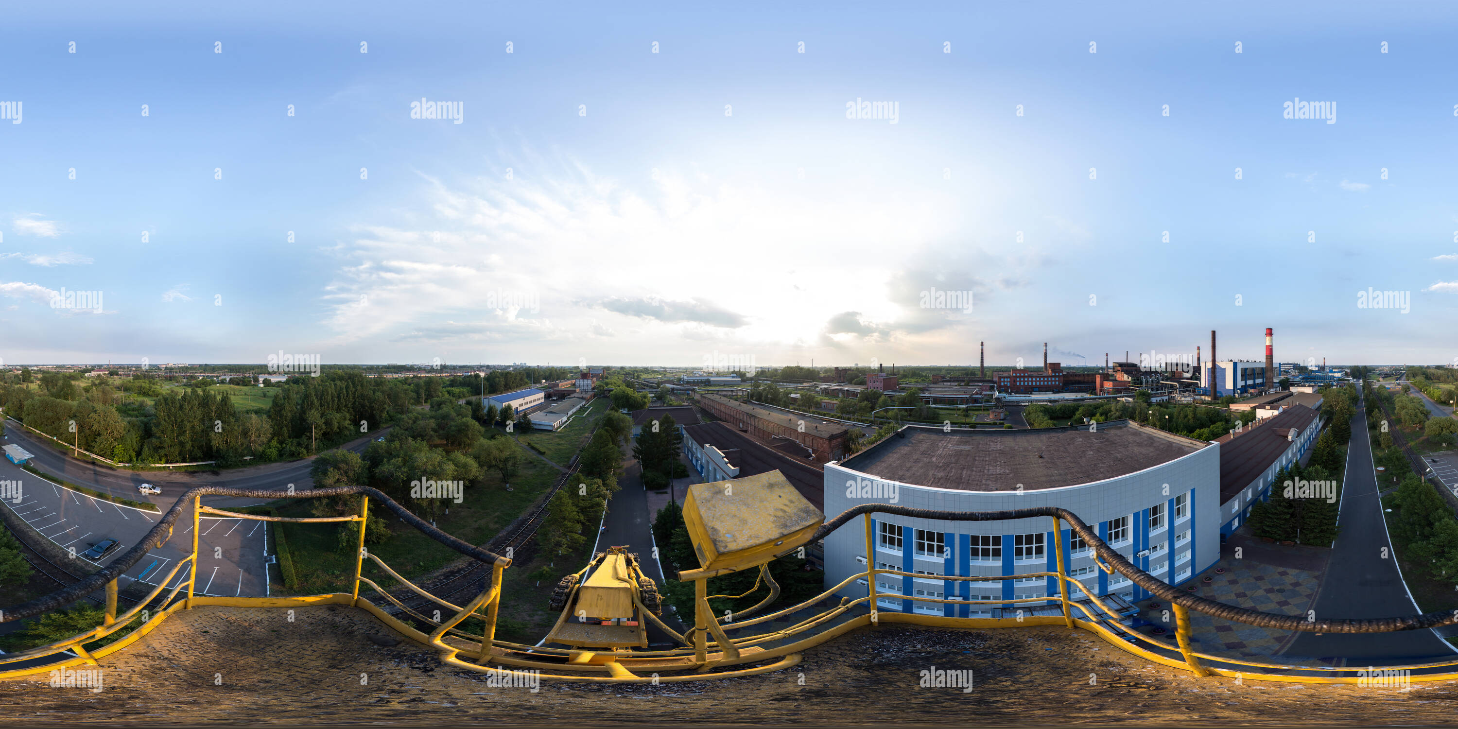 360° view of Carbon Black Plant Alamy
