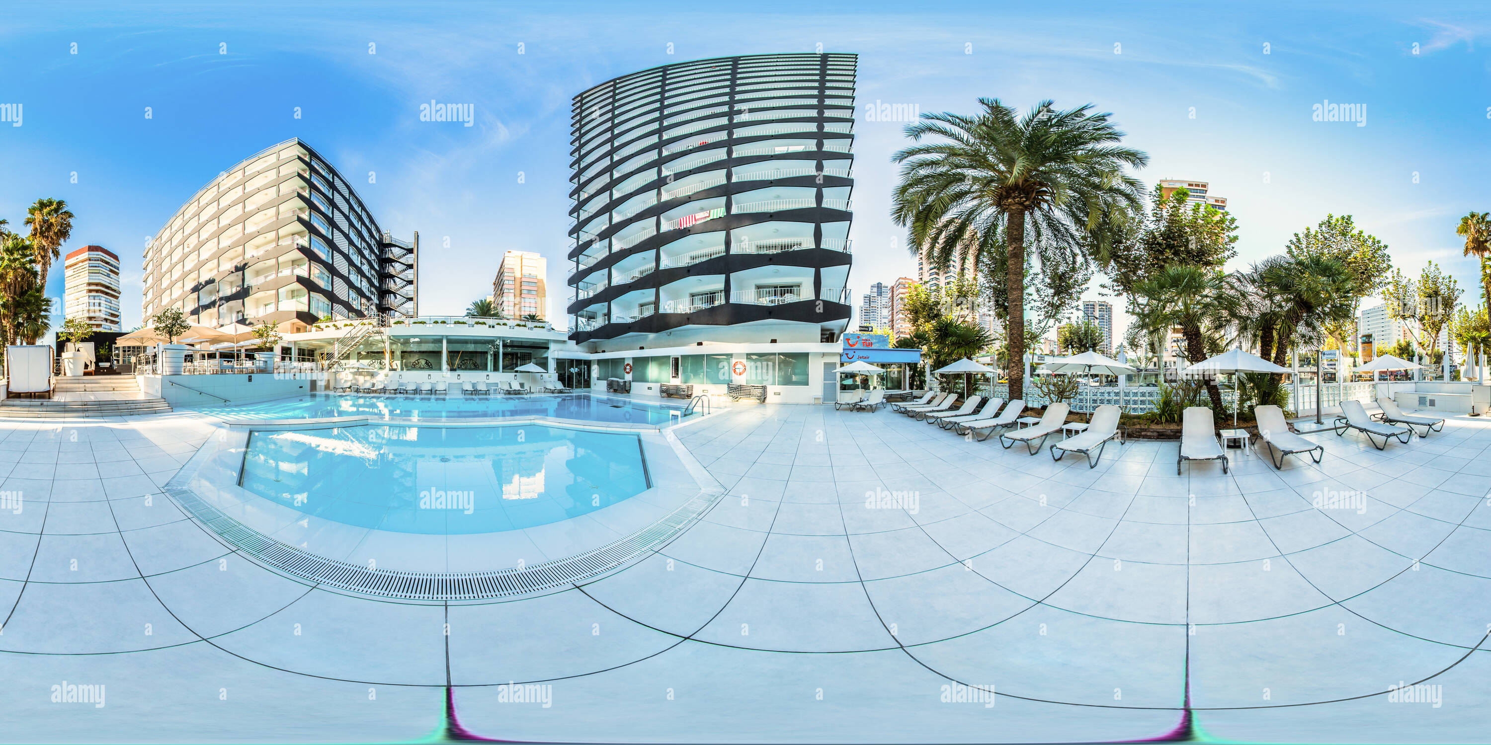 360° view of Swimming Pool Hotel Belroy Four Stars Close to the