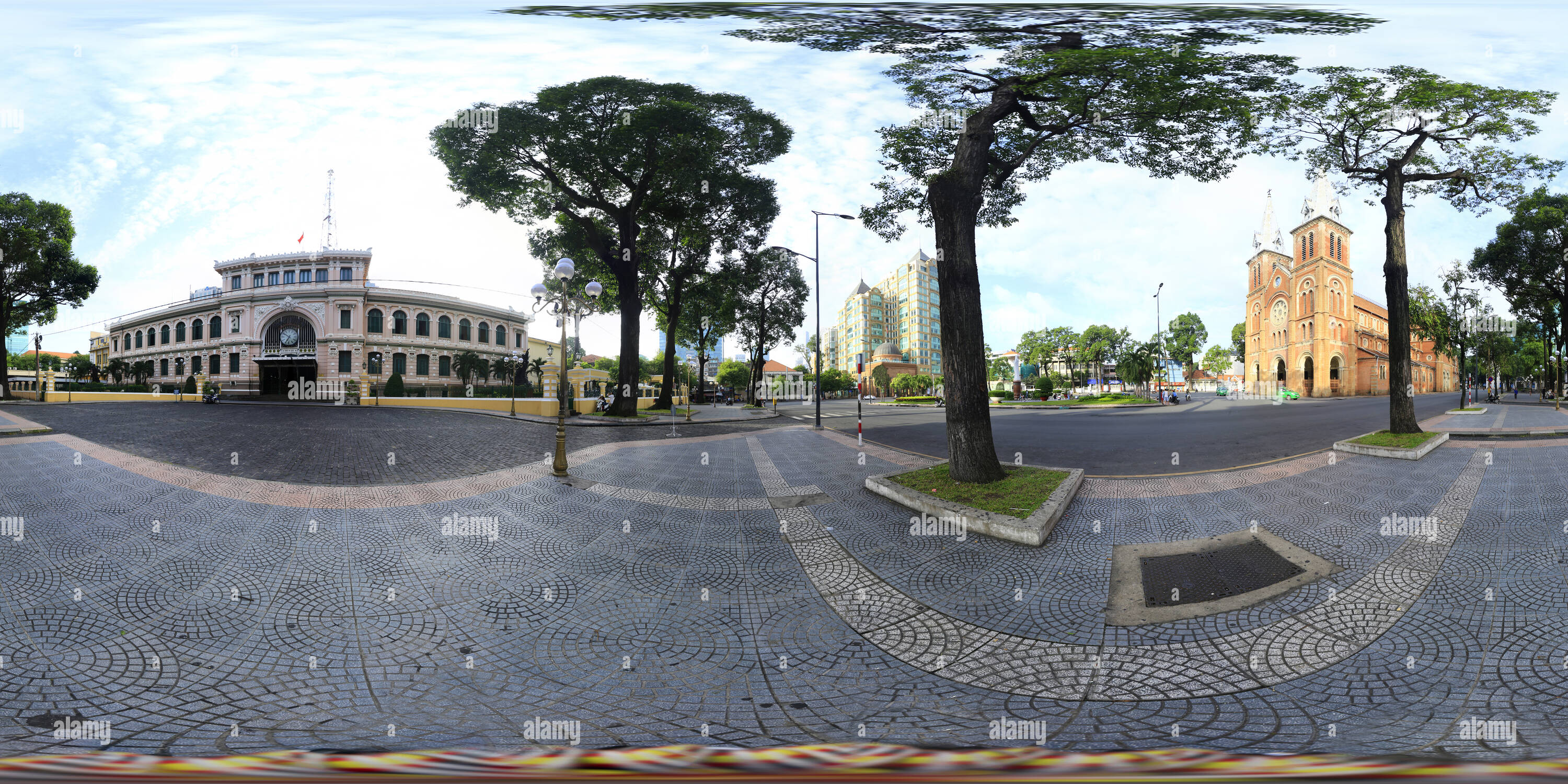 360° view of duc ba church - Alamy