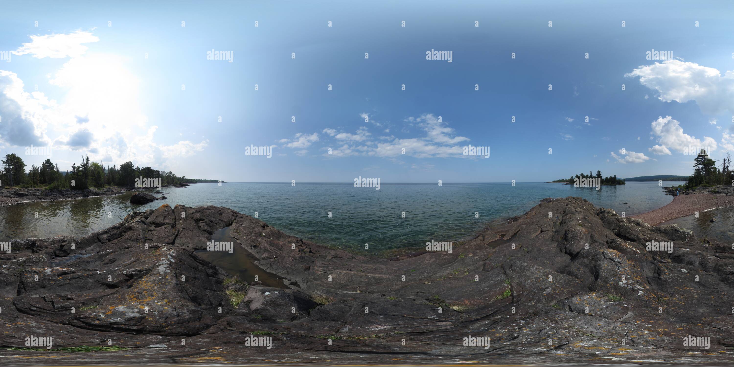 360° view of Hunter's Point Park [1] - Alamy